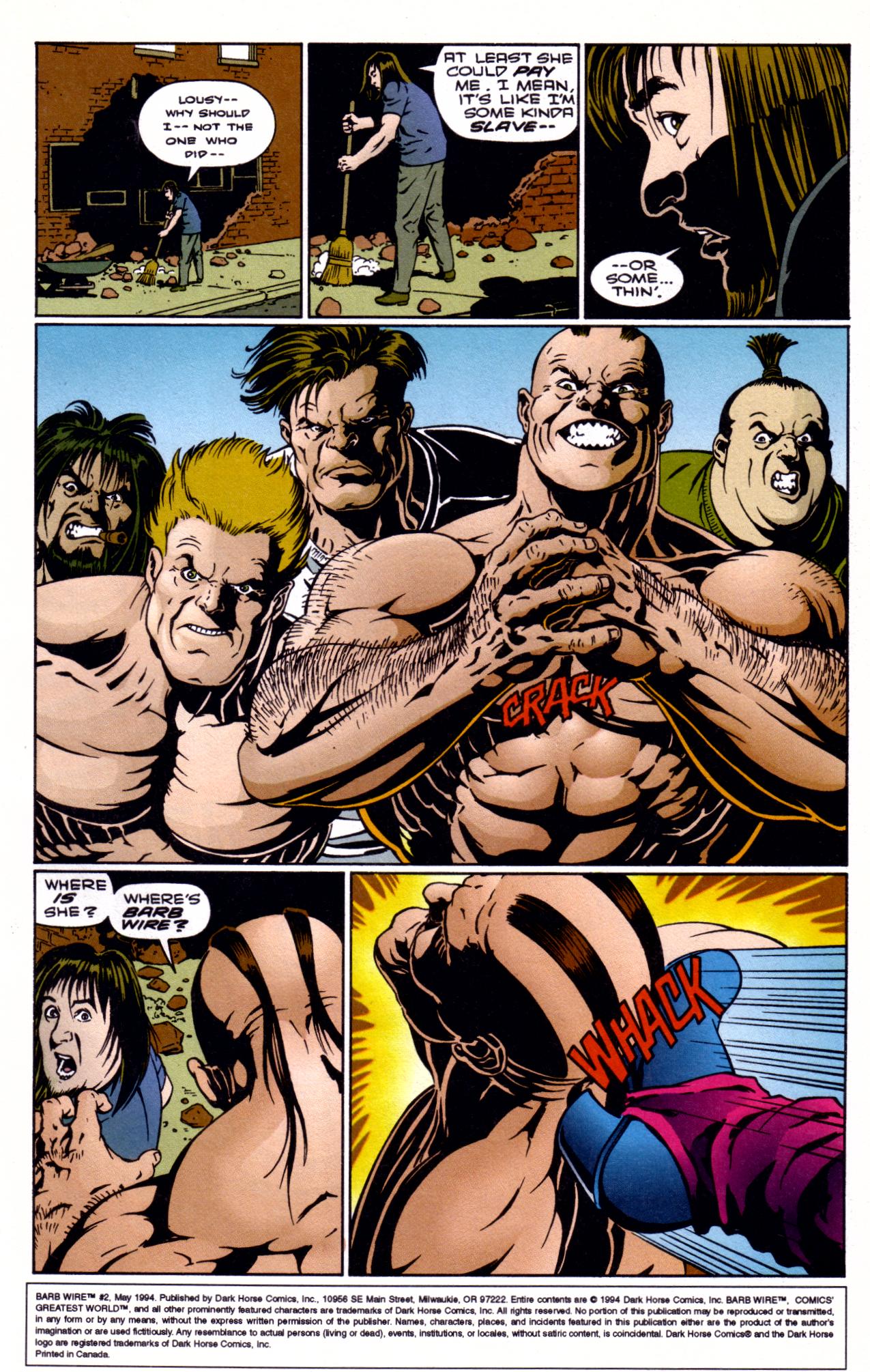 Read online Barb Wire (1994) comic -  Issue #2 - 2