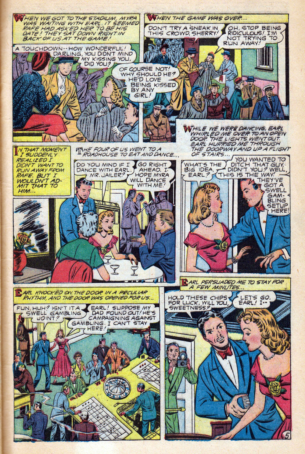 Read online Glamorous Romances comic -  Issue #44 - 47