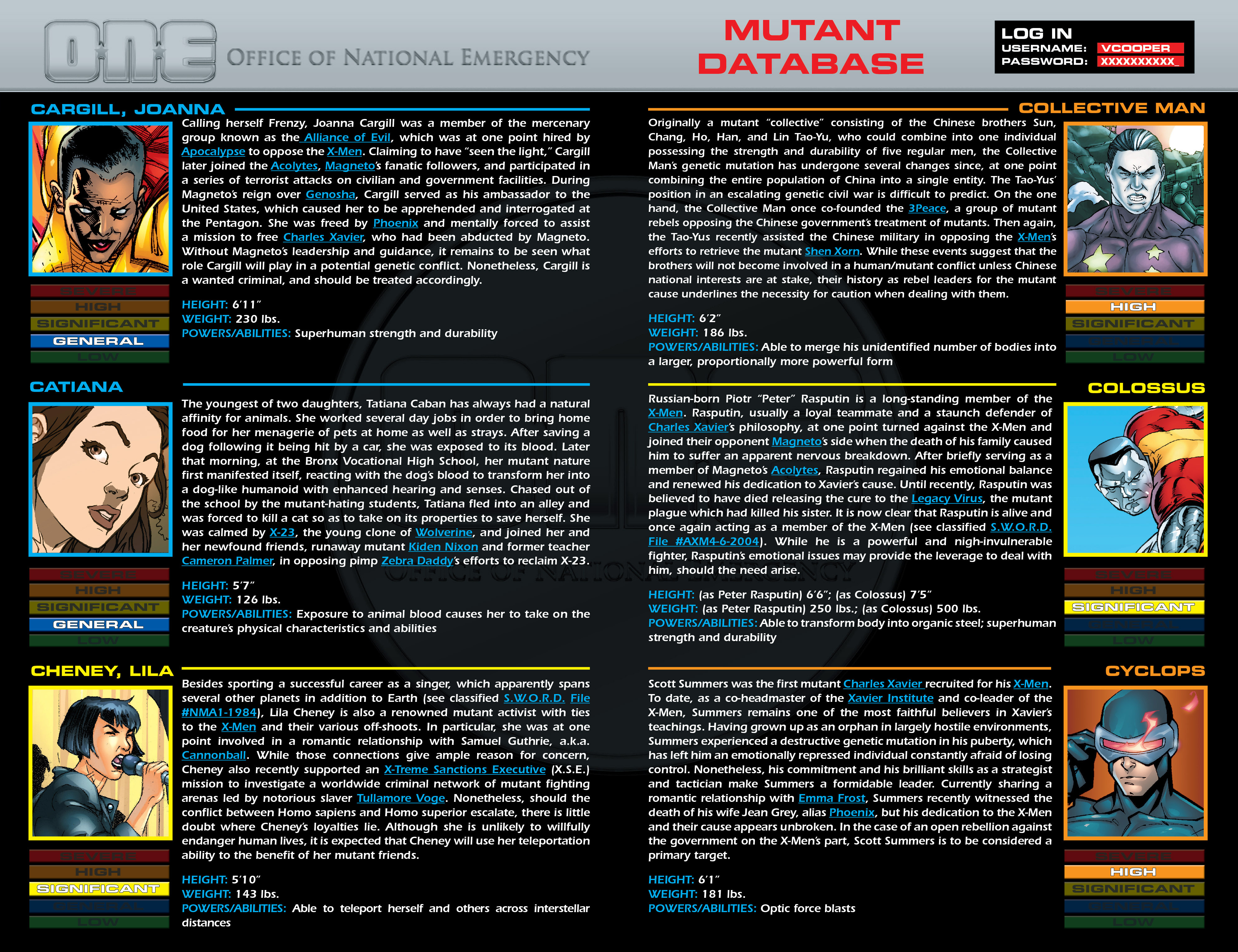 Read online X-Men: The 198 Files comic -  Issue # Full - 7