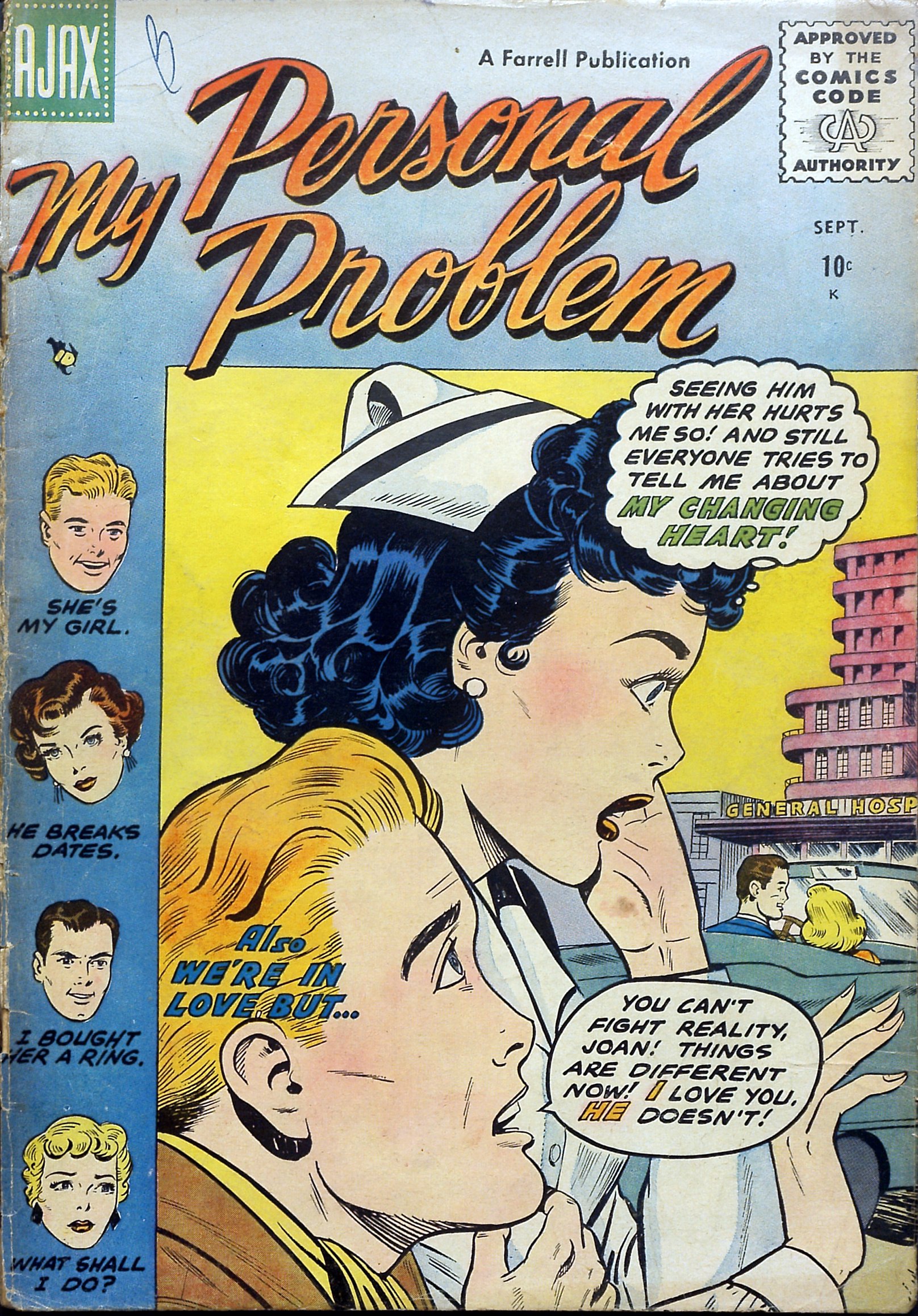 Read online My Personal Problem (1955) comic -  Issue #3 - 1