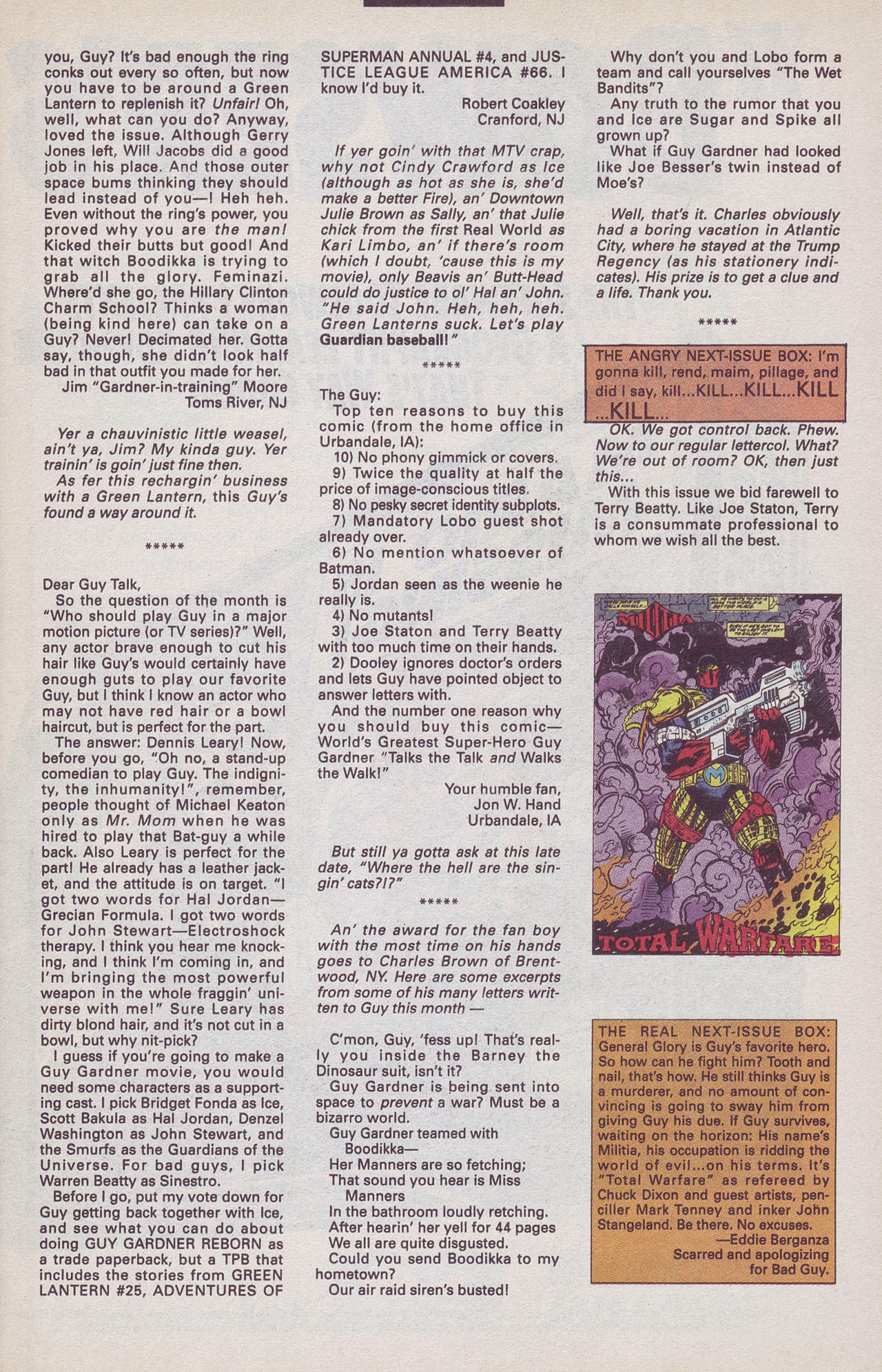 Read online Guy Gardner comic -  Issue #15 - 31