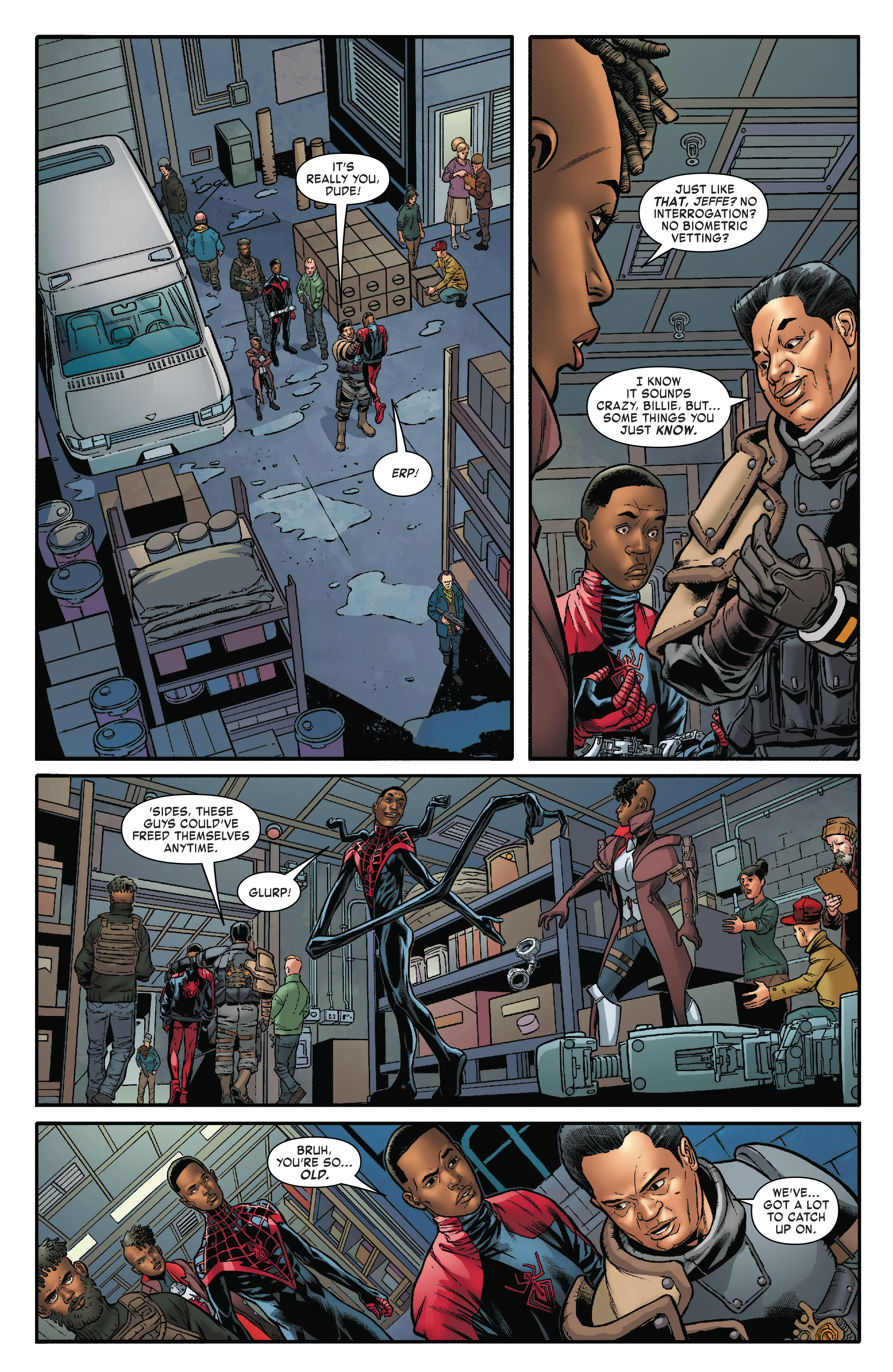 Read online Miles Morales: Spider-Man By Saladin Ahmed Omnibus comic -  Issue # TPB (Part 10) - 50