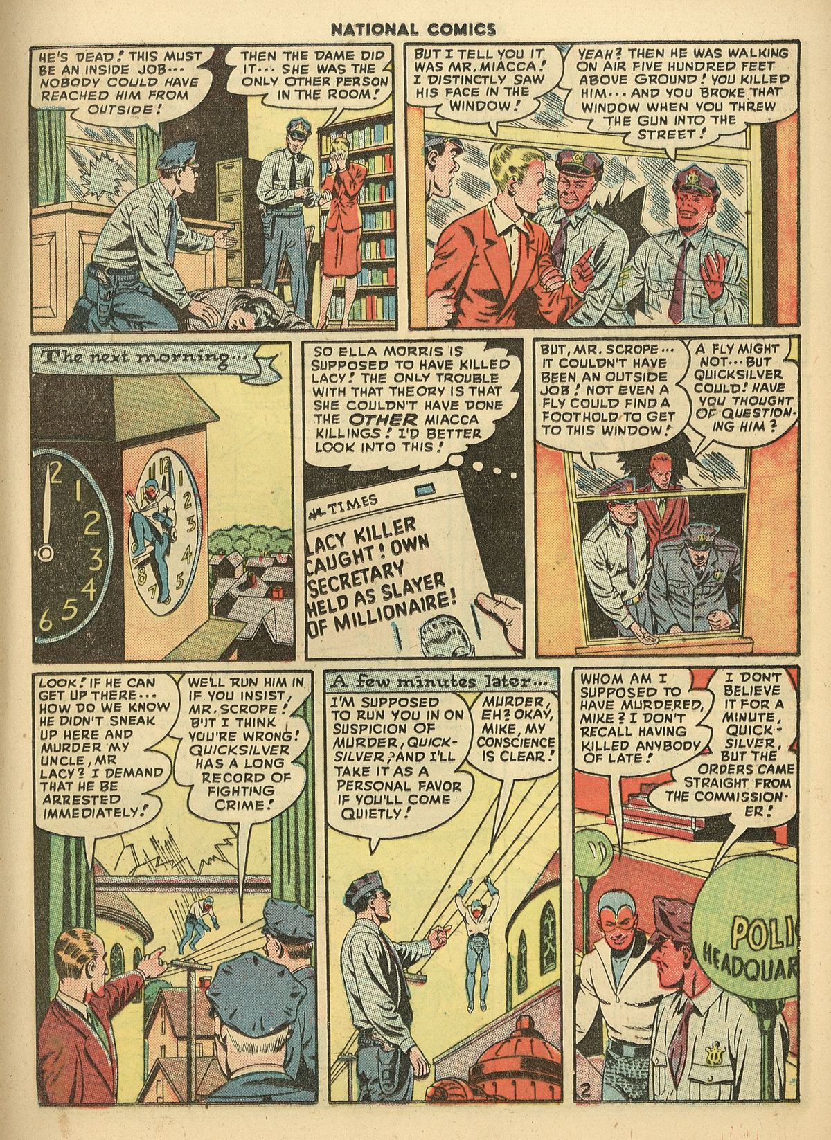 Read online National Comics comic -  Issue #66 - 31