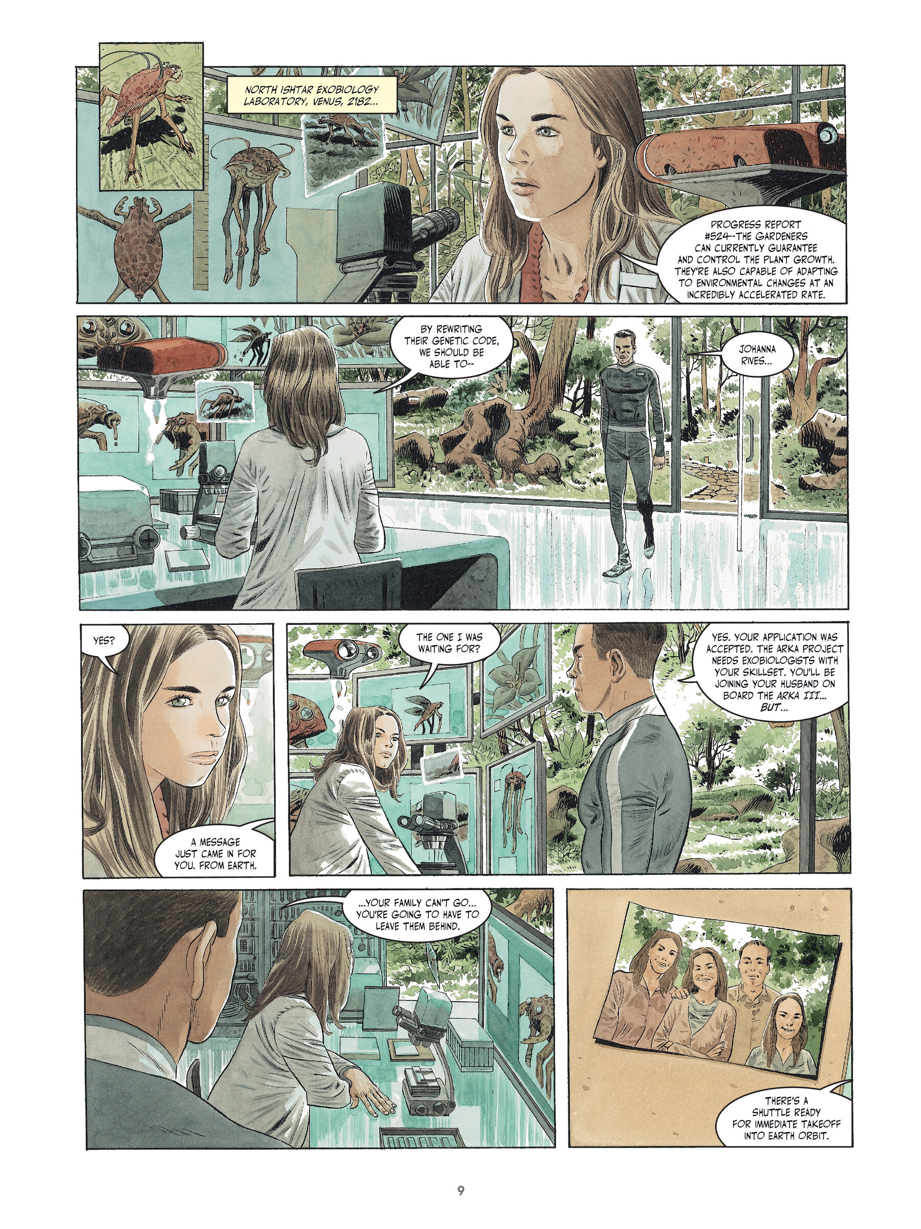 Read online Project ARKA: Into the Dark Unknown comic -  Issue # TPB - 10