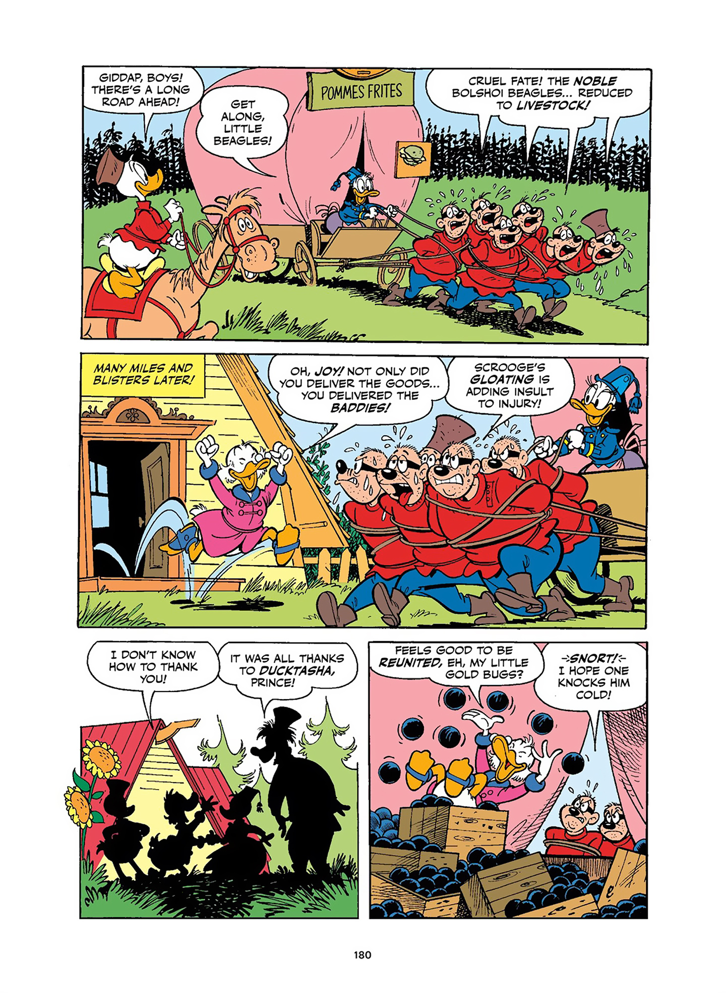 Read online Uncle Scrooge and Donald Duck in Les Misérables and War and Peace comic -  Issue # TPB (Part 2) - 78