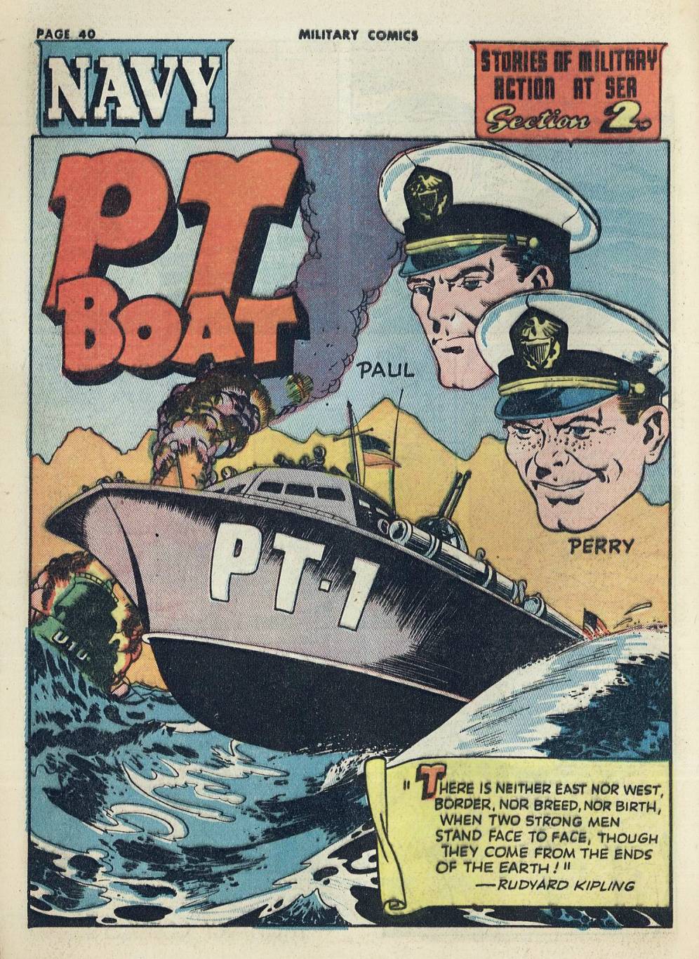 Read online Military Comics comic -  Issue #20 - 42