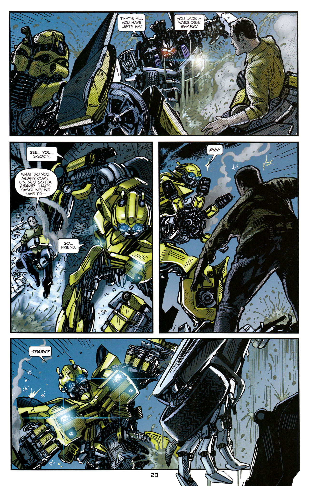 Read online Transformers: Tales of The Fallen comic -  Issue #1 - 22