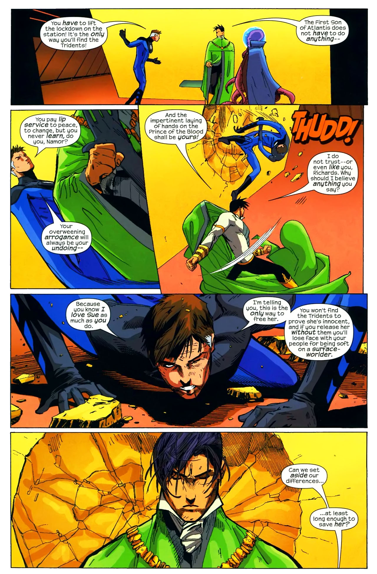 Read online Marvel Adventures Fantastic Four comic -  Issue #24 - 17
