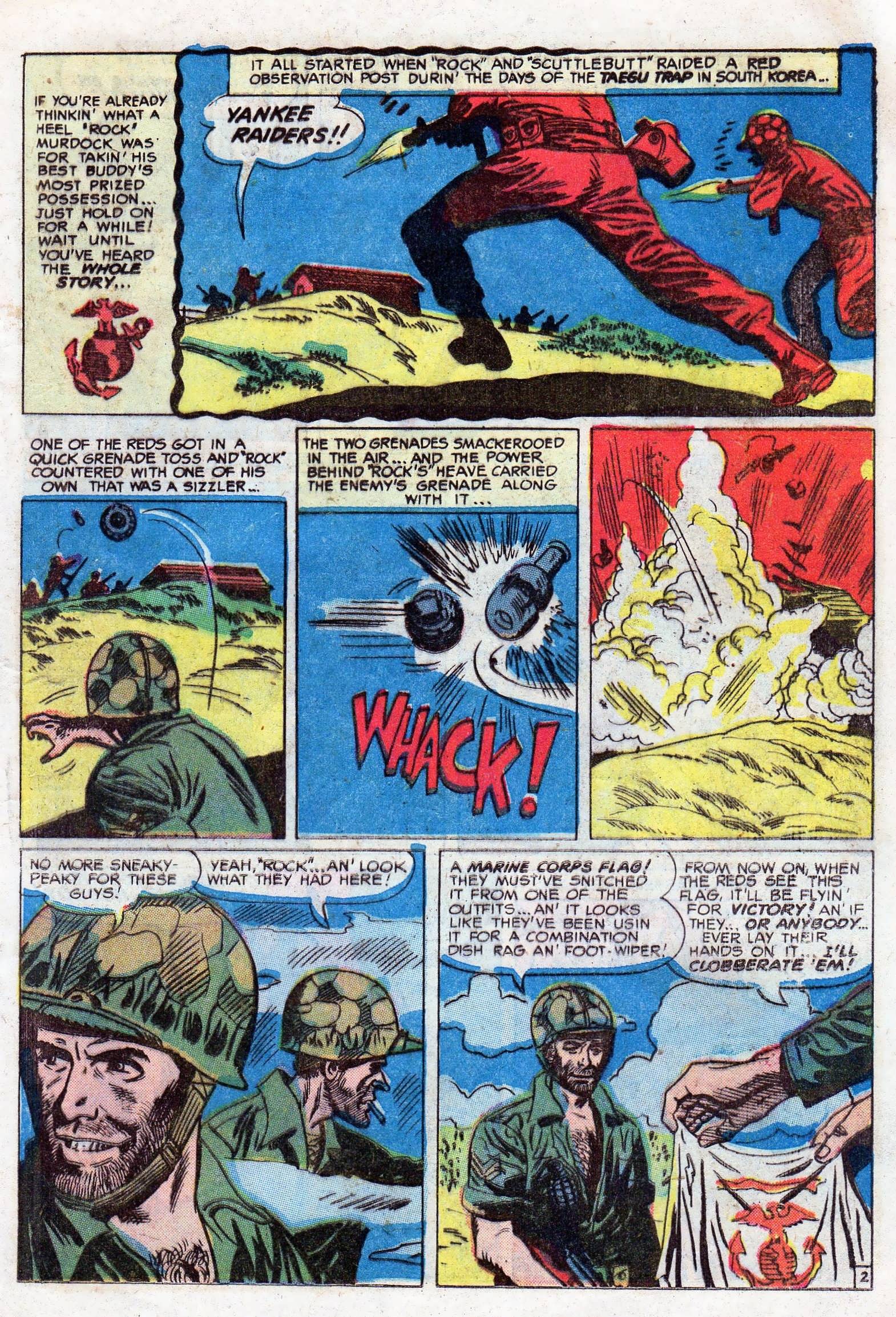 Read online Marines in Action comic -  Issue #13 - 17