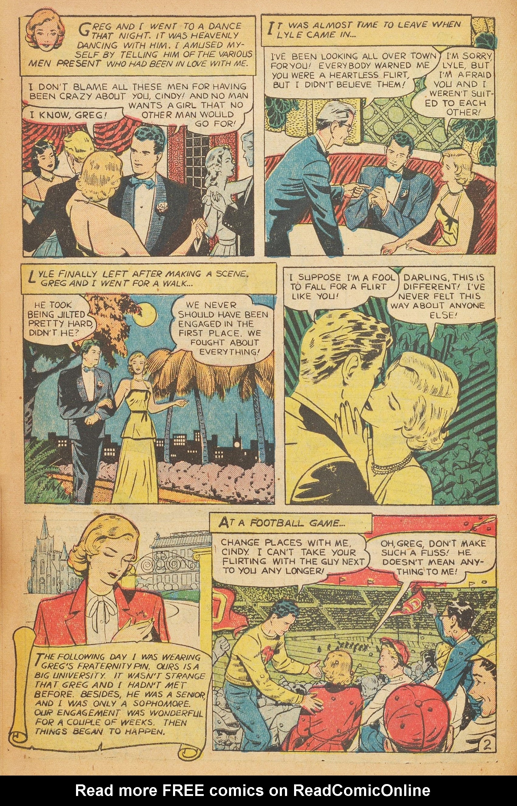 Read online Glamorous Romances comic -  Issue #45 - 12