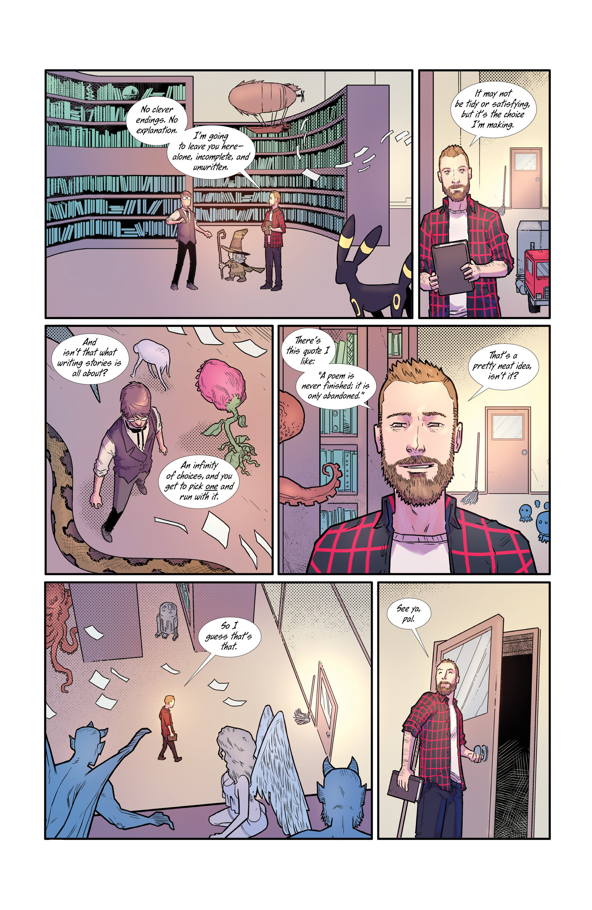 Read online One Week in the Library comic -  Issue # Full - 95