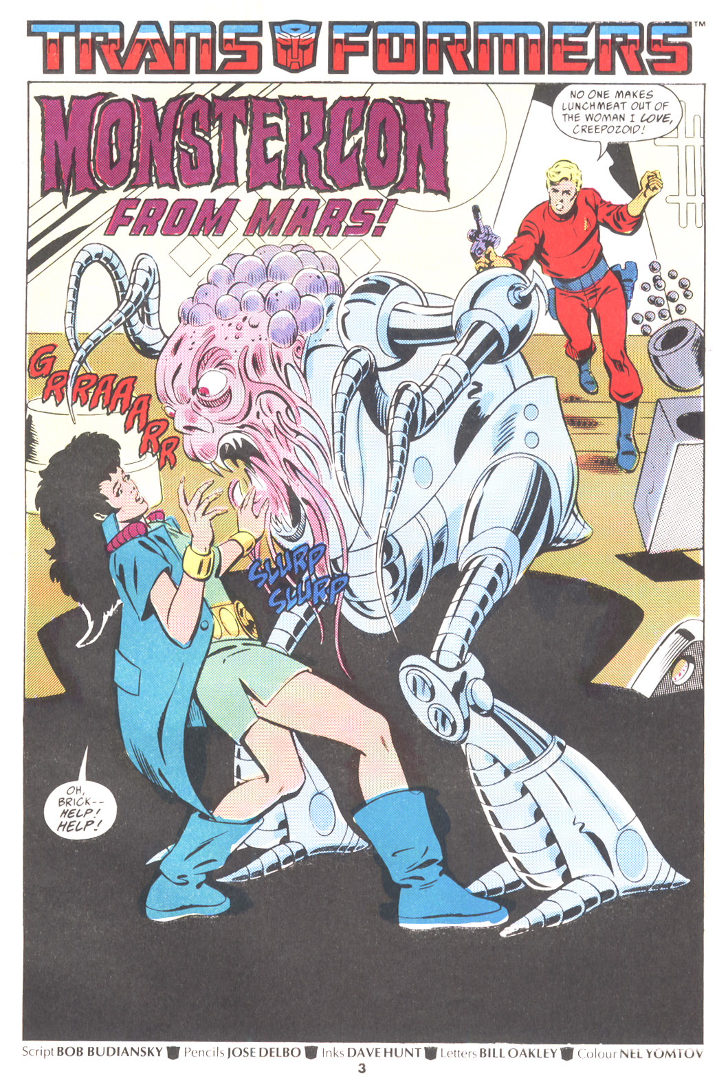 Read online The Transformers (UK) comic -  Issue #190 - 2