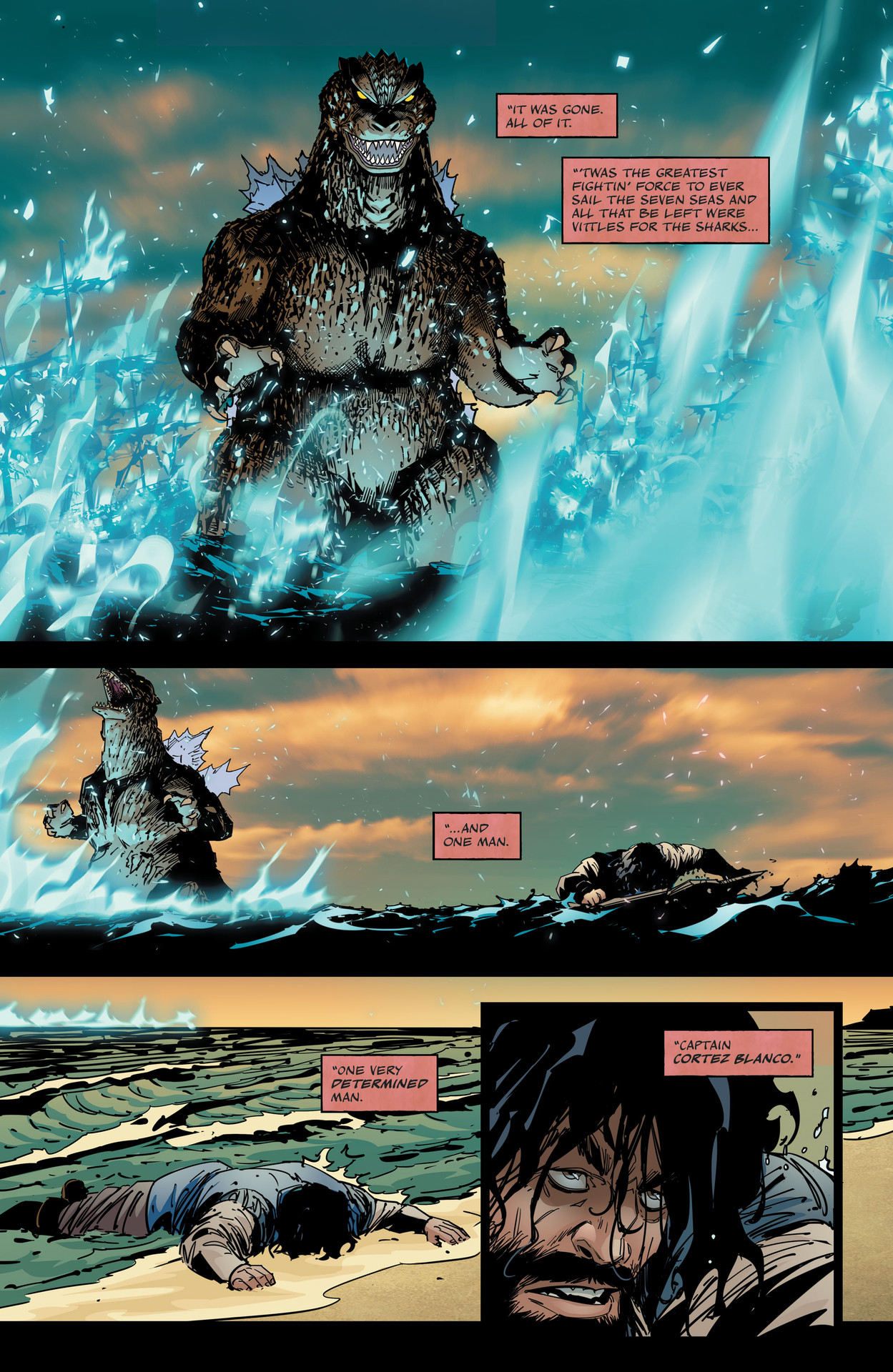 Read online Godzilla: Here There Be Dragons comic -  Issue #3 - 9
