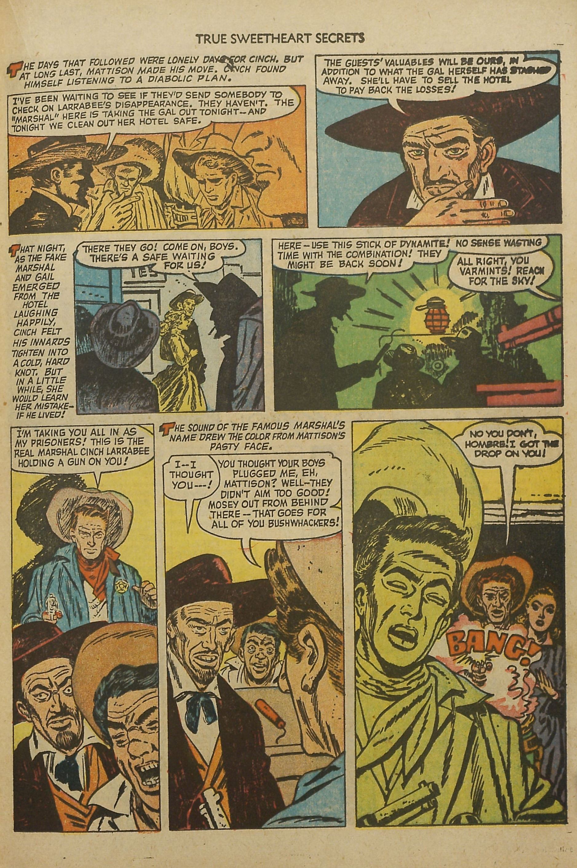 Read online True Sweetheart Secrets comic -  Issue #10 - 21
