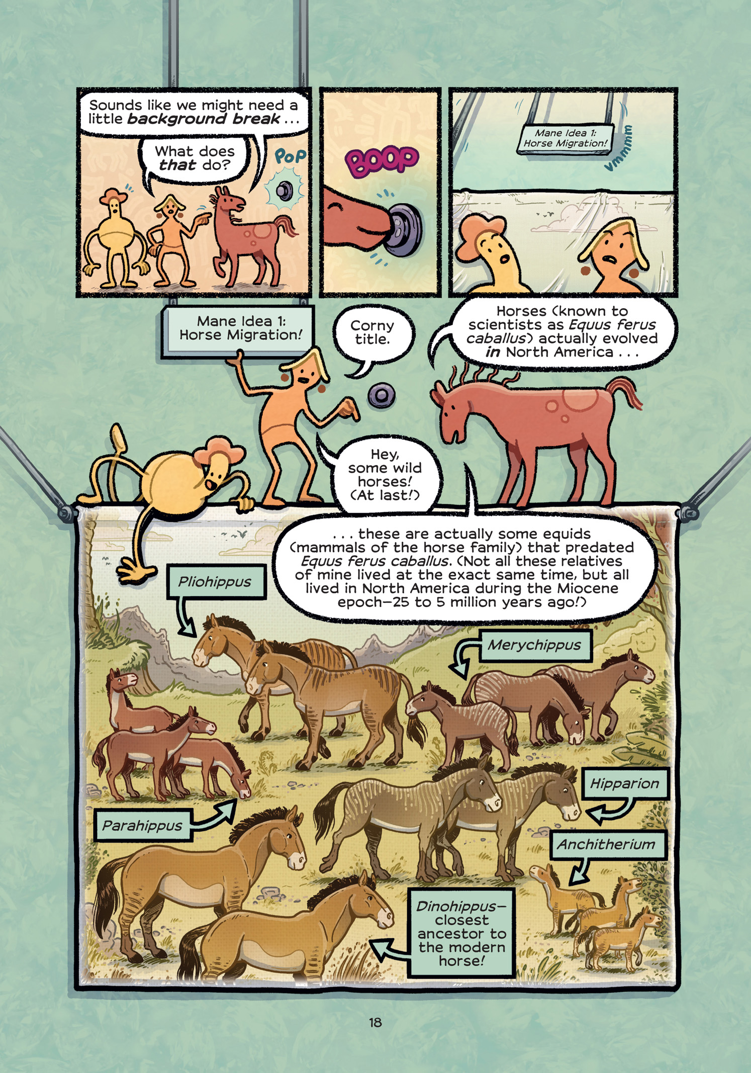 Read online History Comics comic -  Issue # The Wild Mustang - Horses of the American West - 25