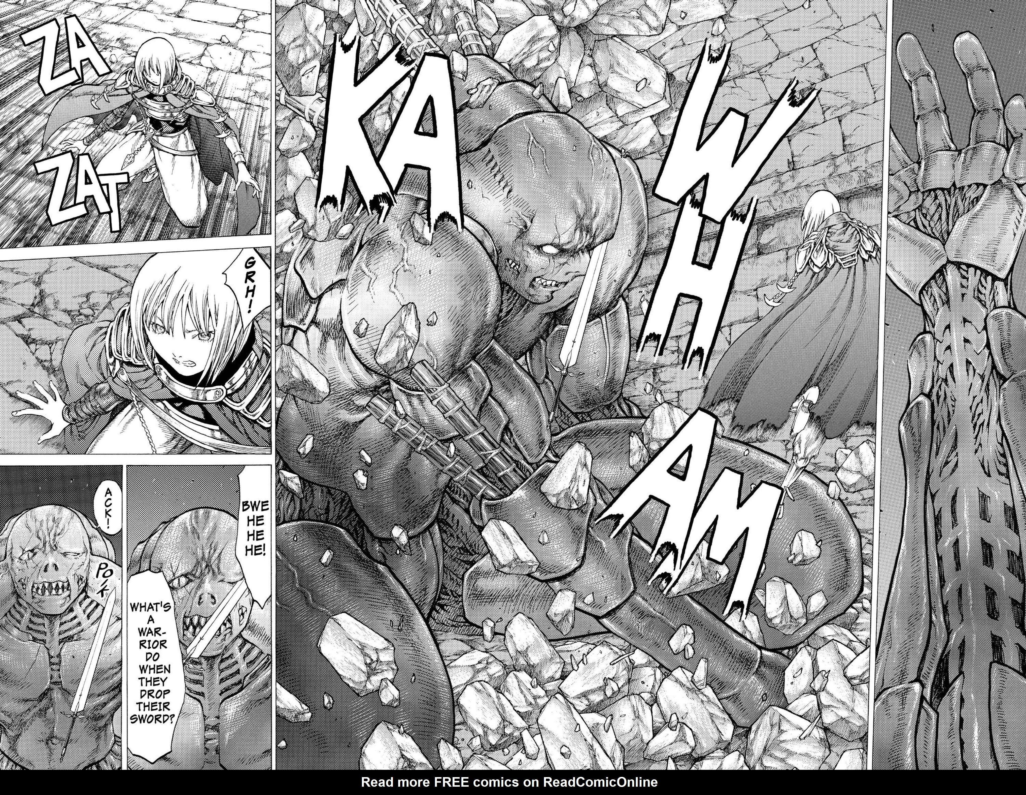 Read online Claymore comic -  Issue #8 - 109