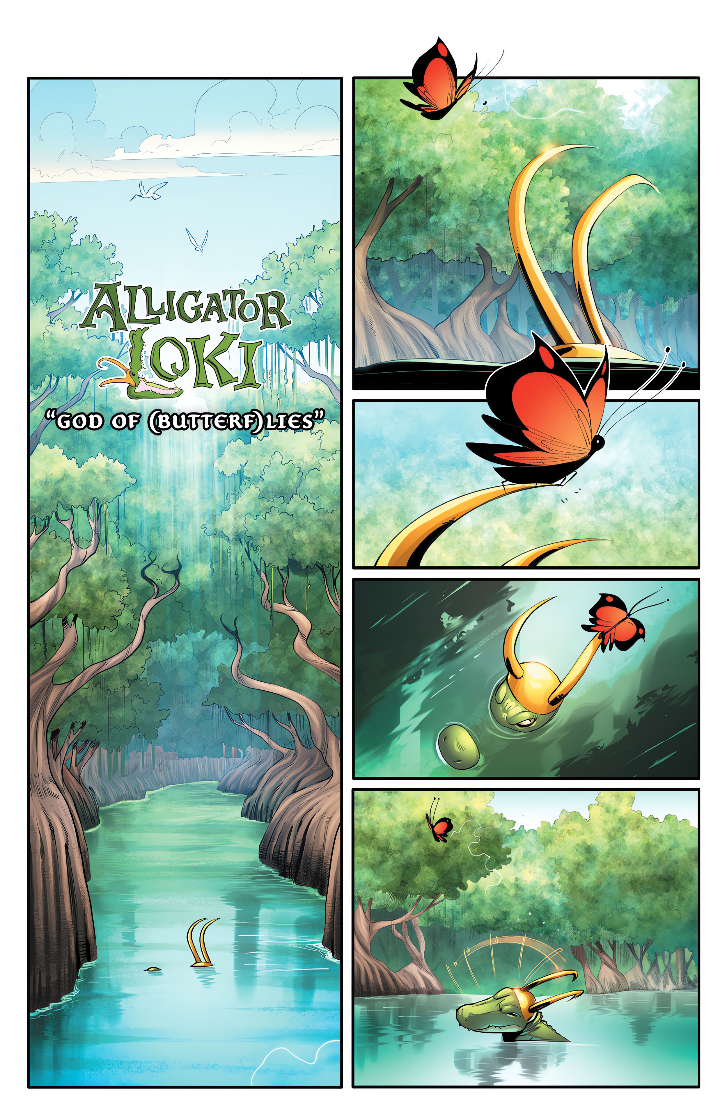 Read online Alligator Loki comic -  Issue #1 - 10