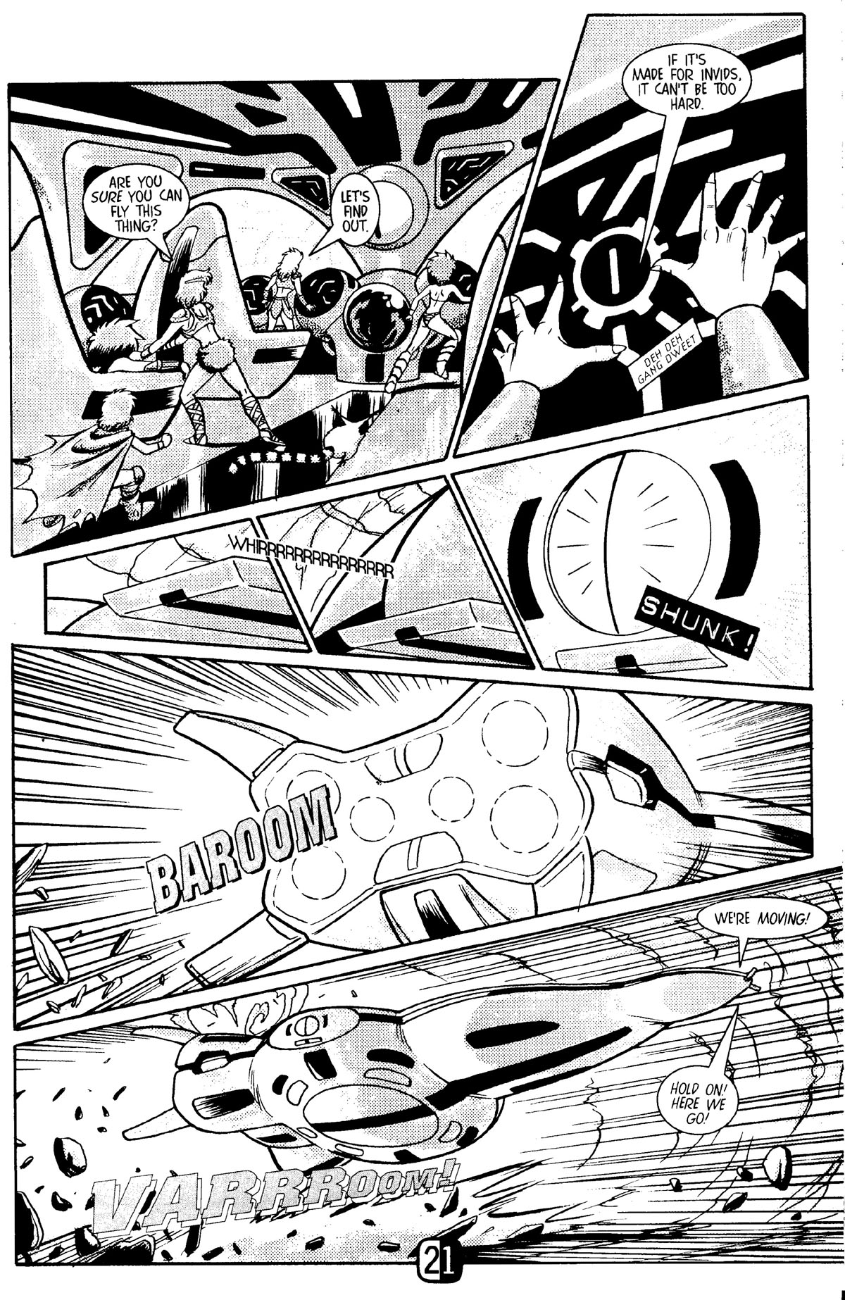 Read online Robotech: Amazon World- Escape from Praxis comic -  Issue # Full - 29