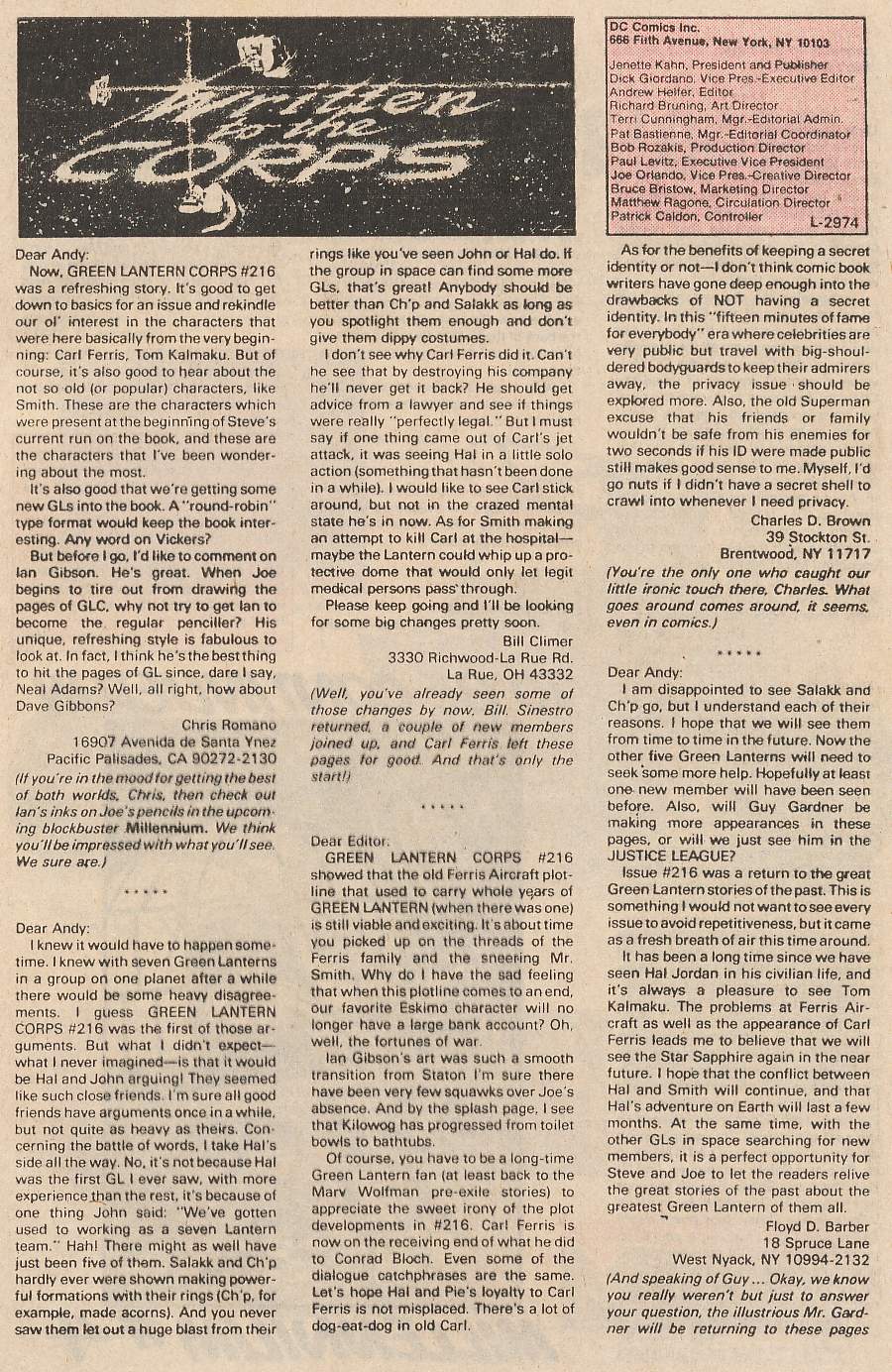 Read online The Green Lantern Corps comic -  Issue #220 - 24