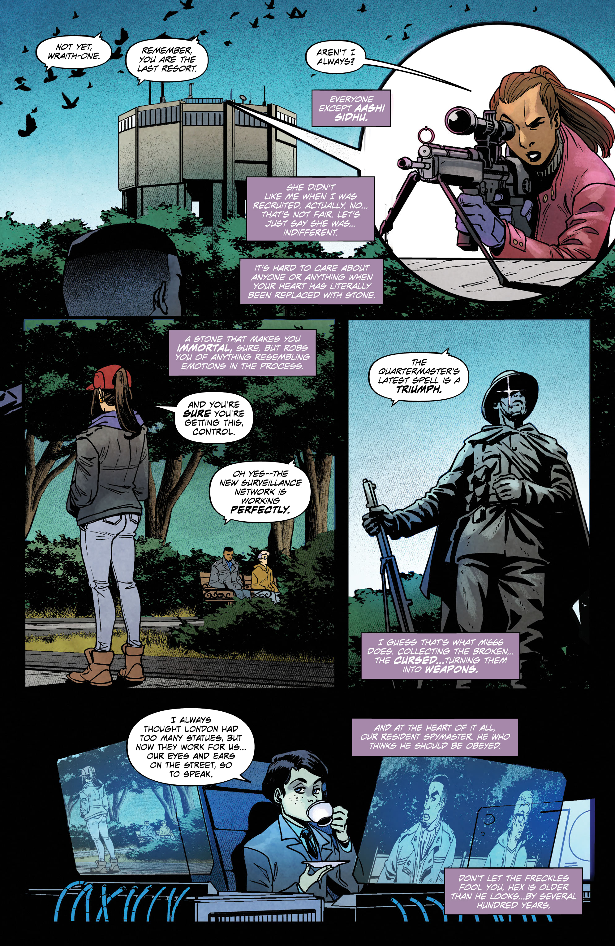 Read online Shadow Service comic -  Issue #11 - 10
