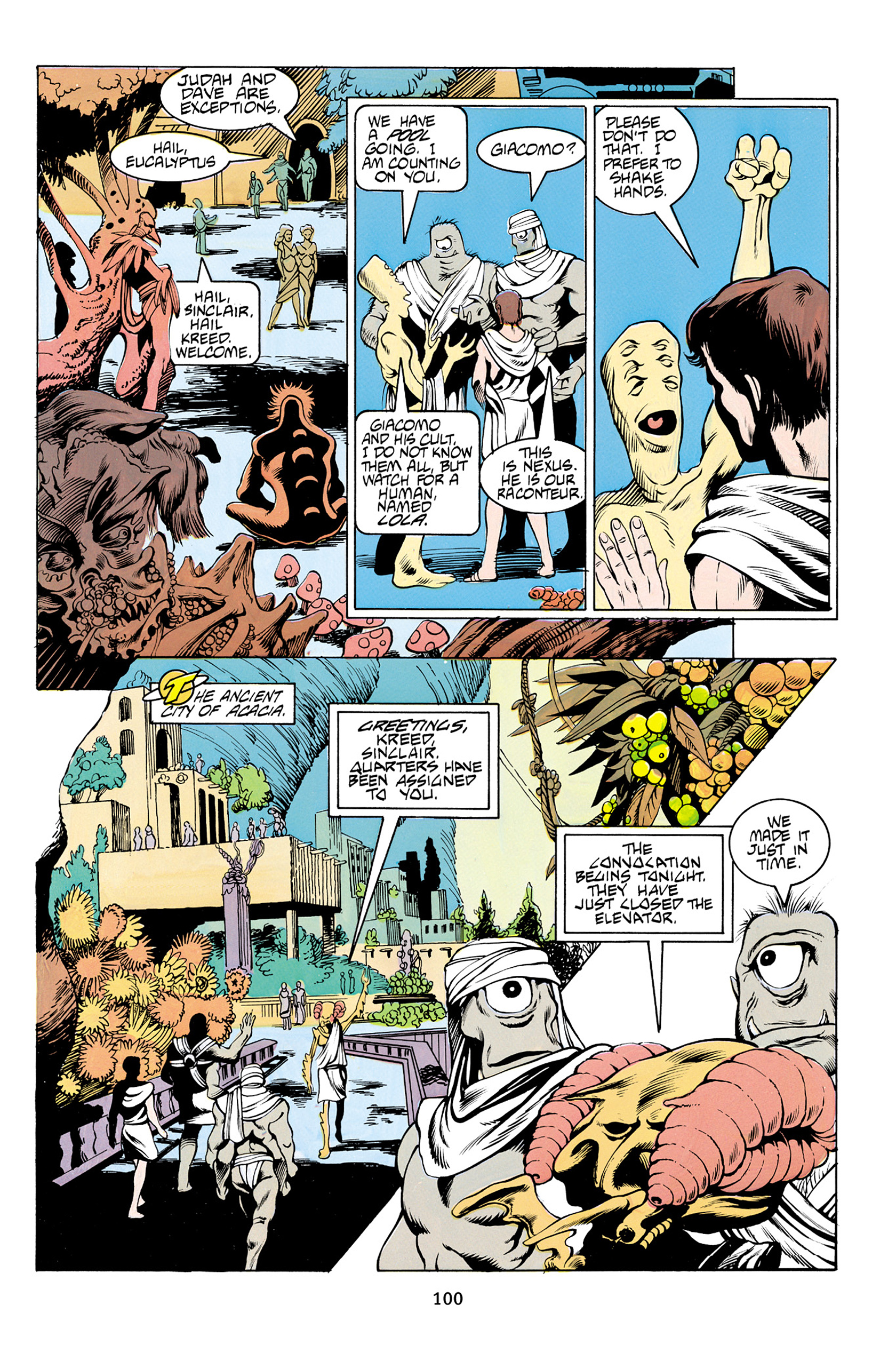 Read online Nexus Omnibus comic -  Issue # TPB 3 - 99