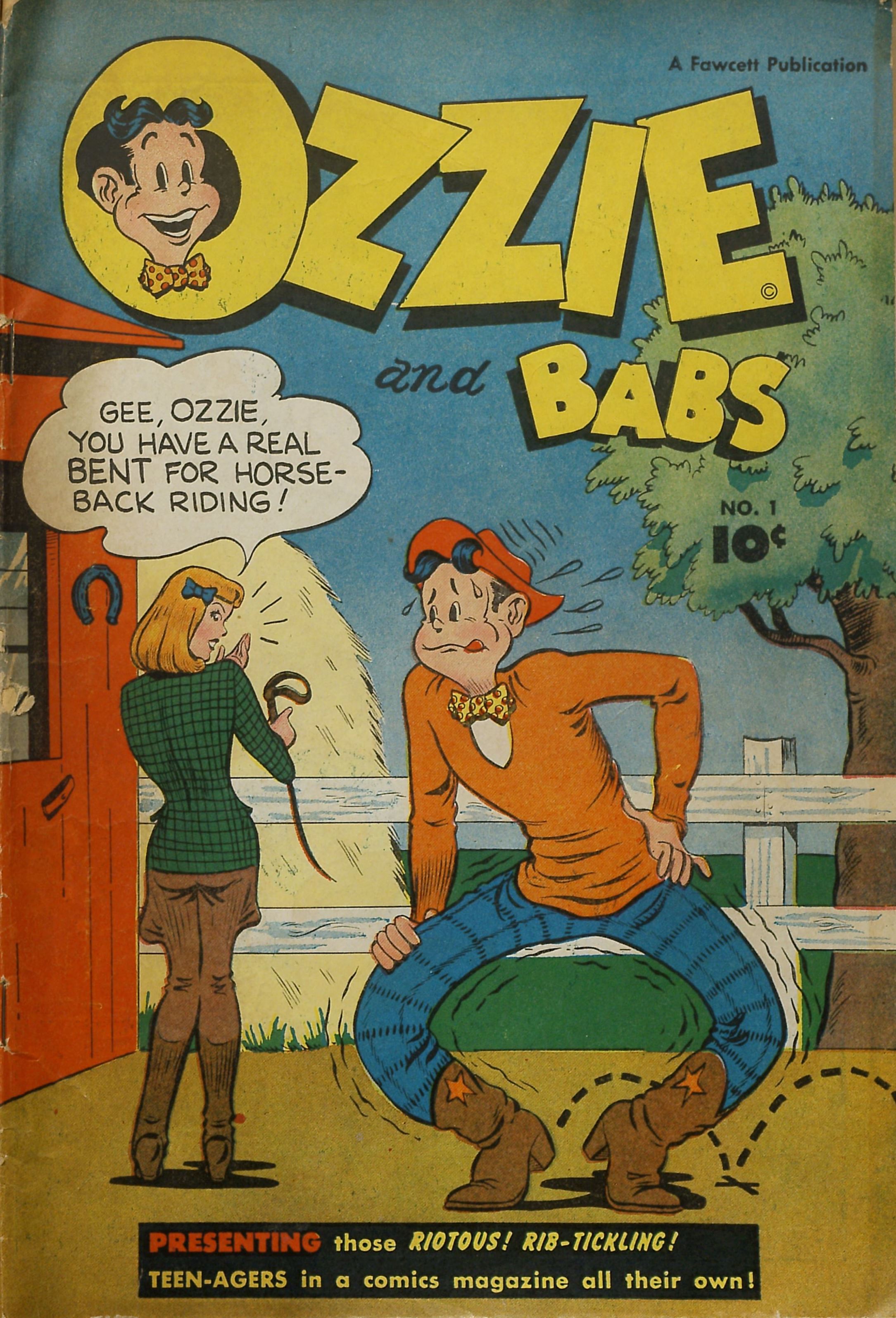Read online Ozzie And Babs comic -  Issue #1 - 1