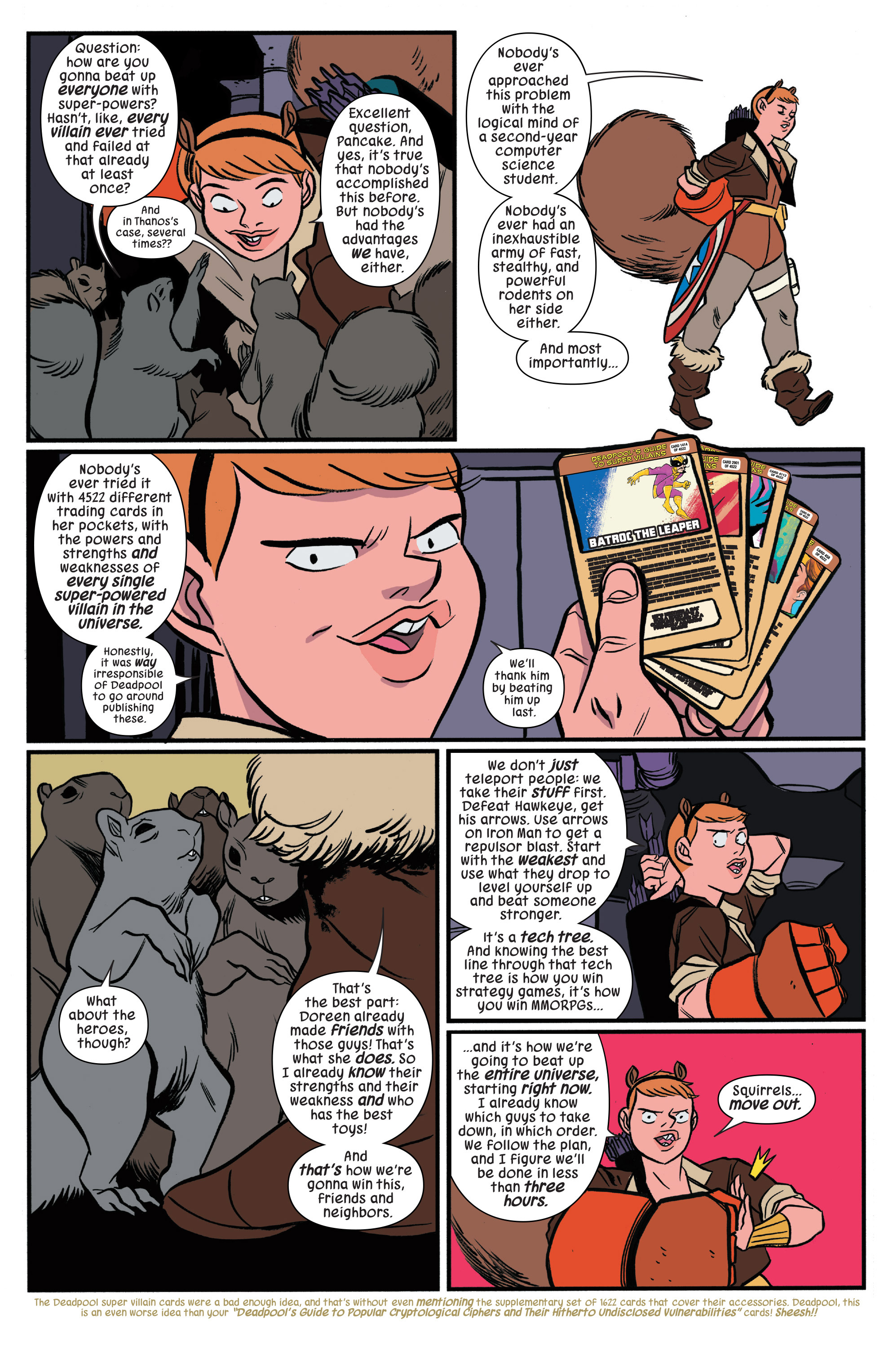 Read online The Unbeatable Squirrel Girl Beats Up the Marvel Universe comic -  Issue # TPB - 68