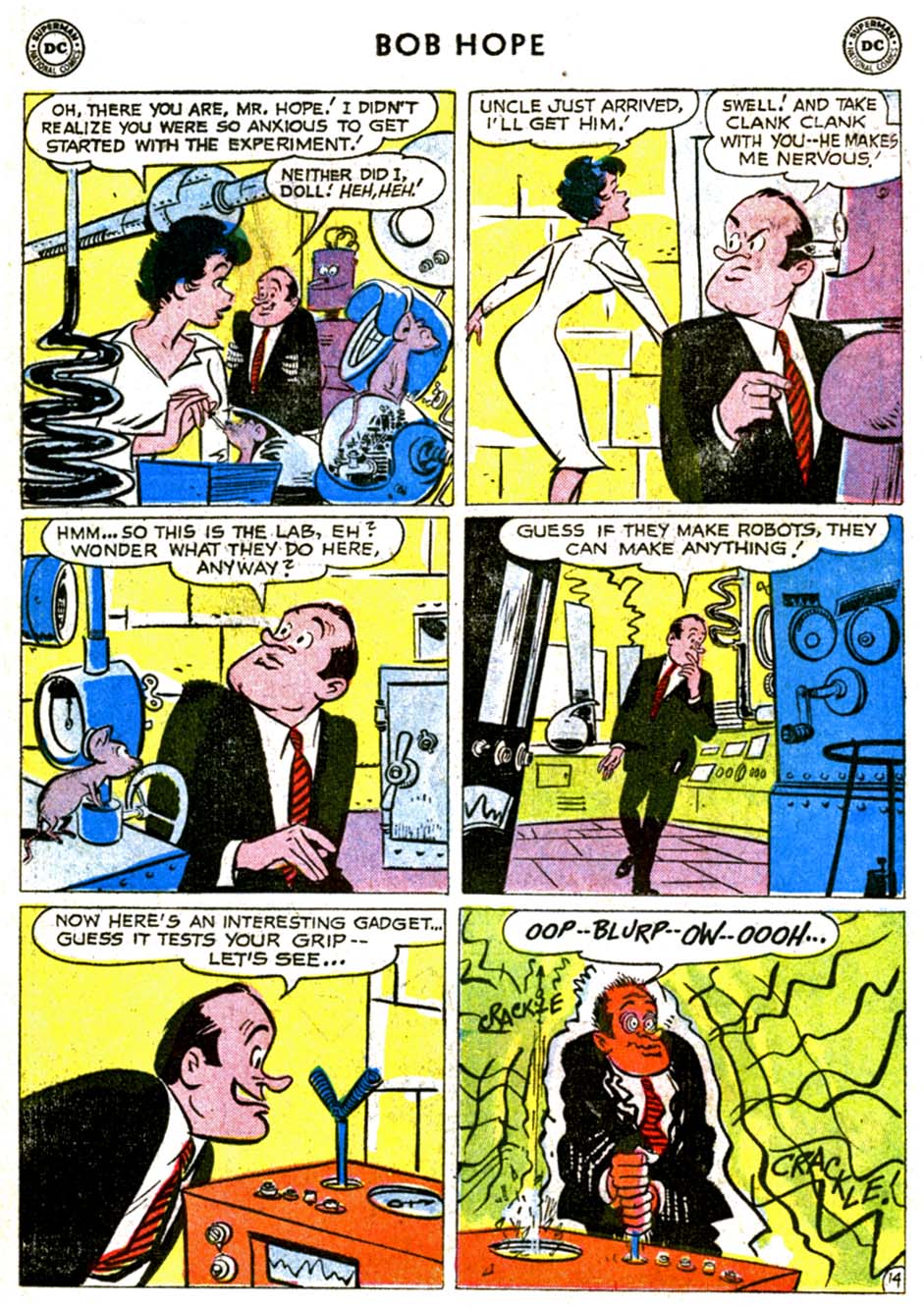 Read online The Adventures of Bob Hope comic -  Issue #68 - 18