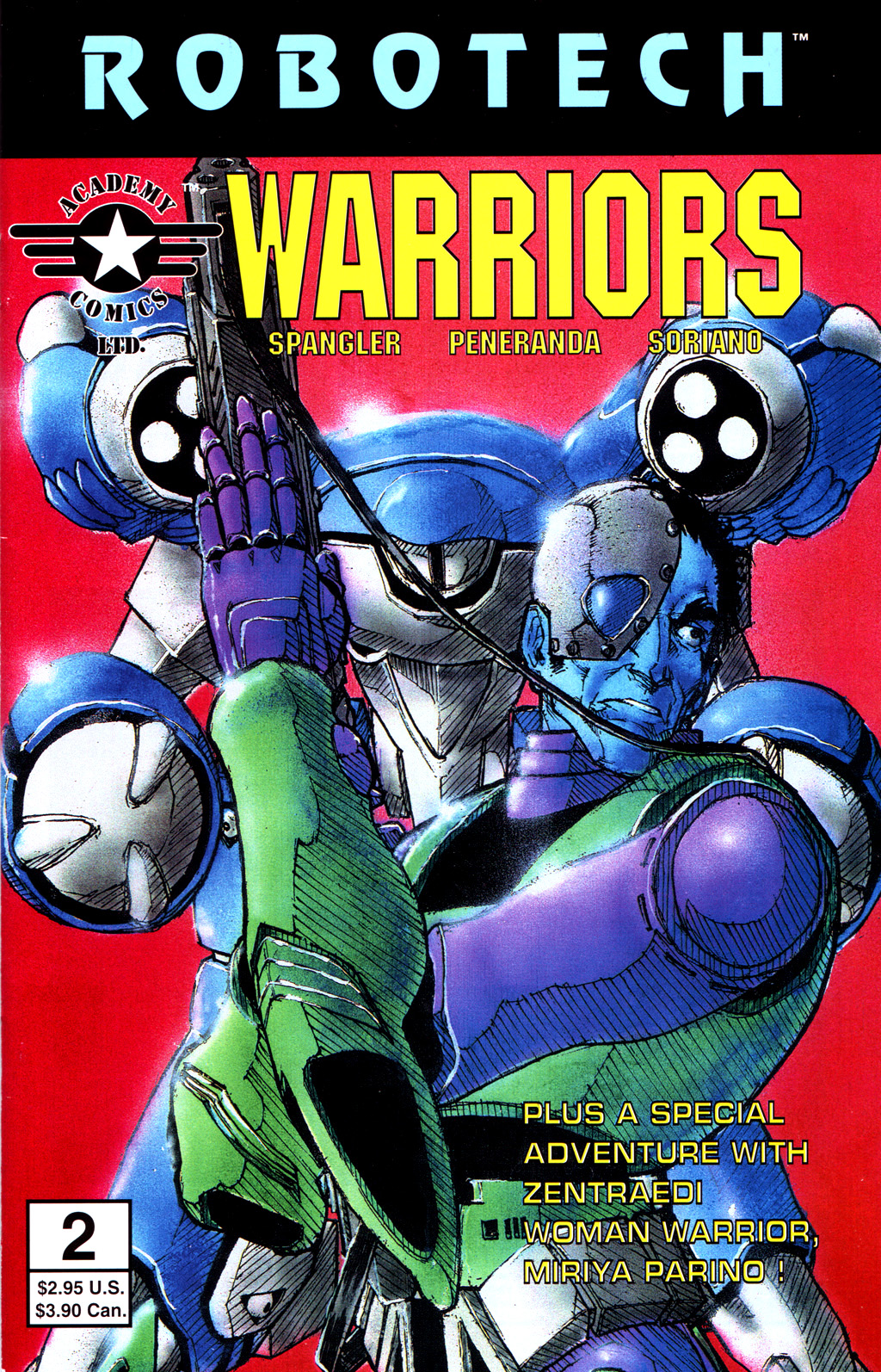 Read online Robotech: Warriors comic -  Issue #2 - 1