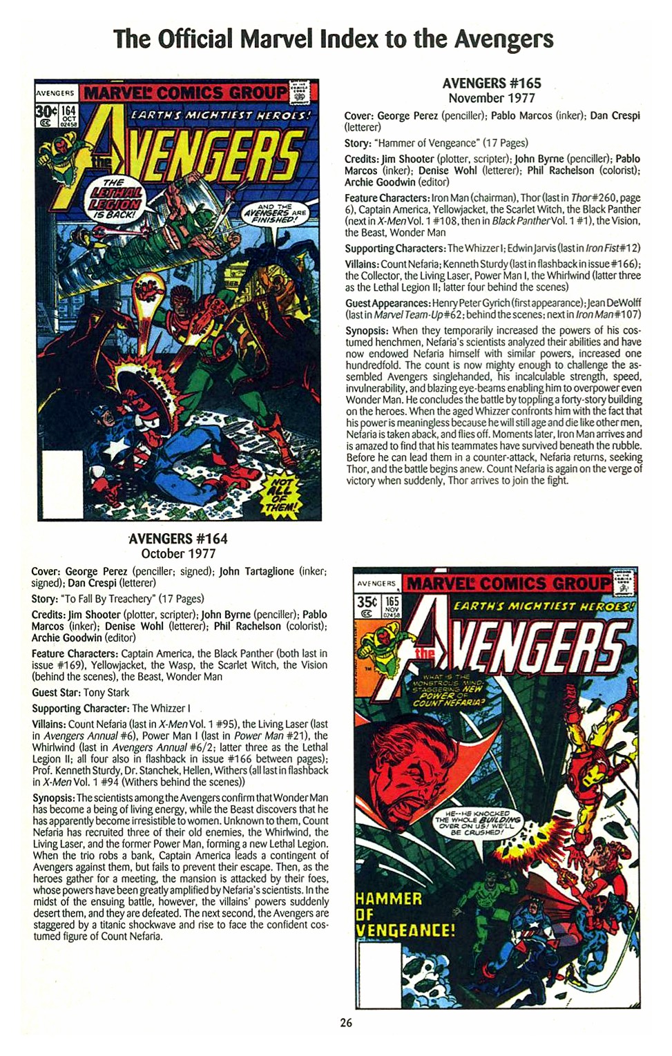 Read online The Official Marvel Index to the Avengers comic -  Issue #3 - 28