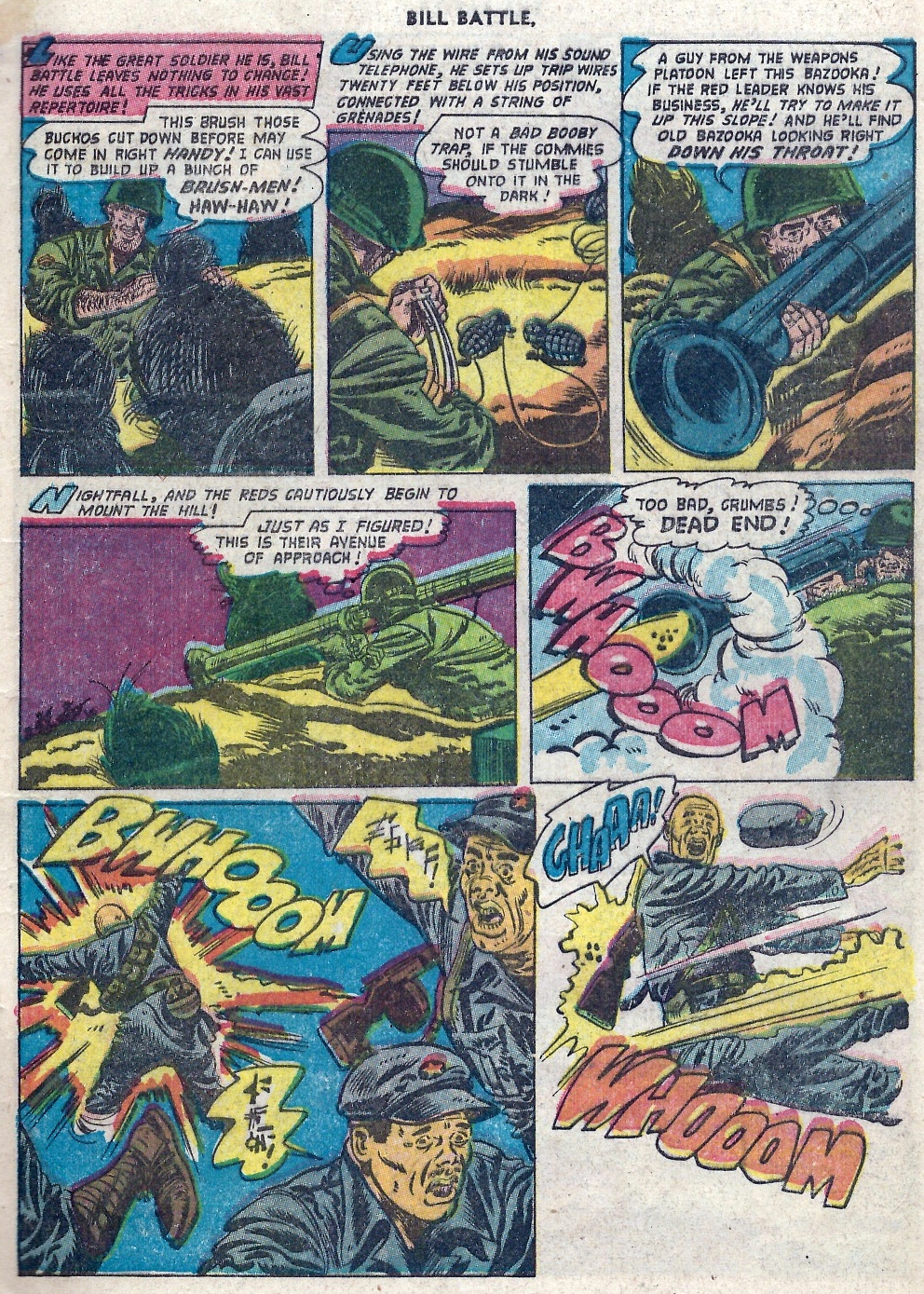 Read online Bill Battle: The One Man Army comic -  Issue #4 - 9