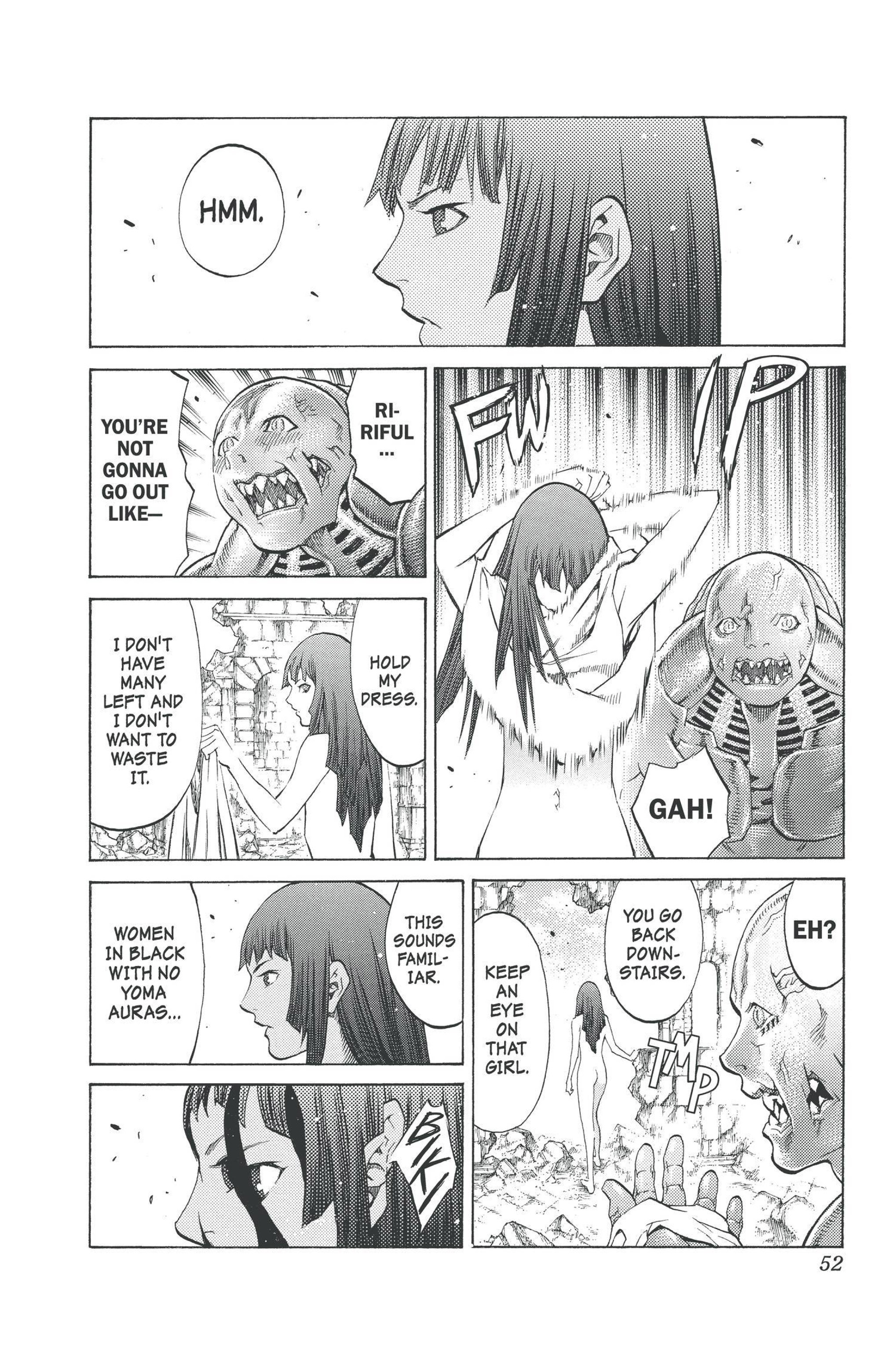 Read online Claymore comic -  Issue #17 - 51