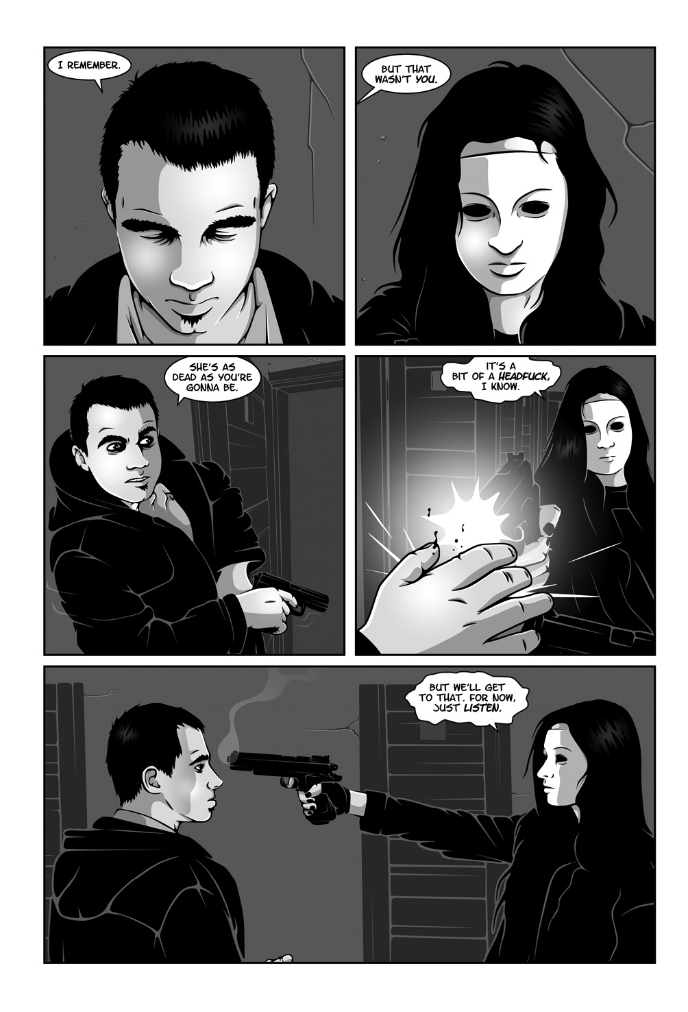 Read online Hollow Girl comic -  Issue #7 - 35