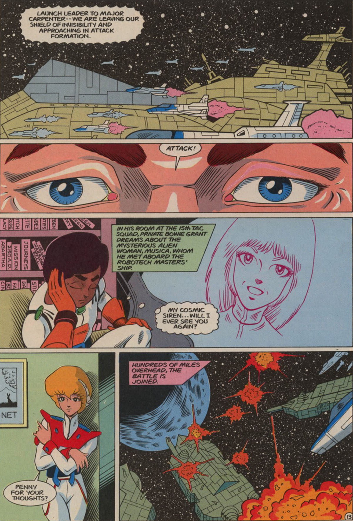 Read online Robotech Masters comic -  Issue #10 - 17