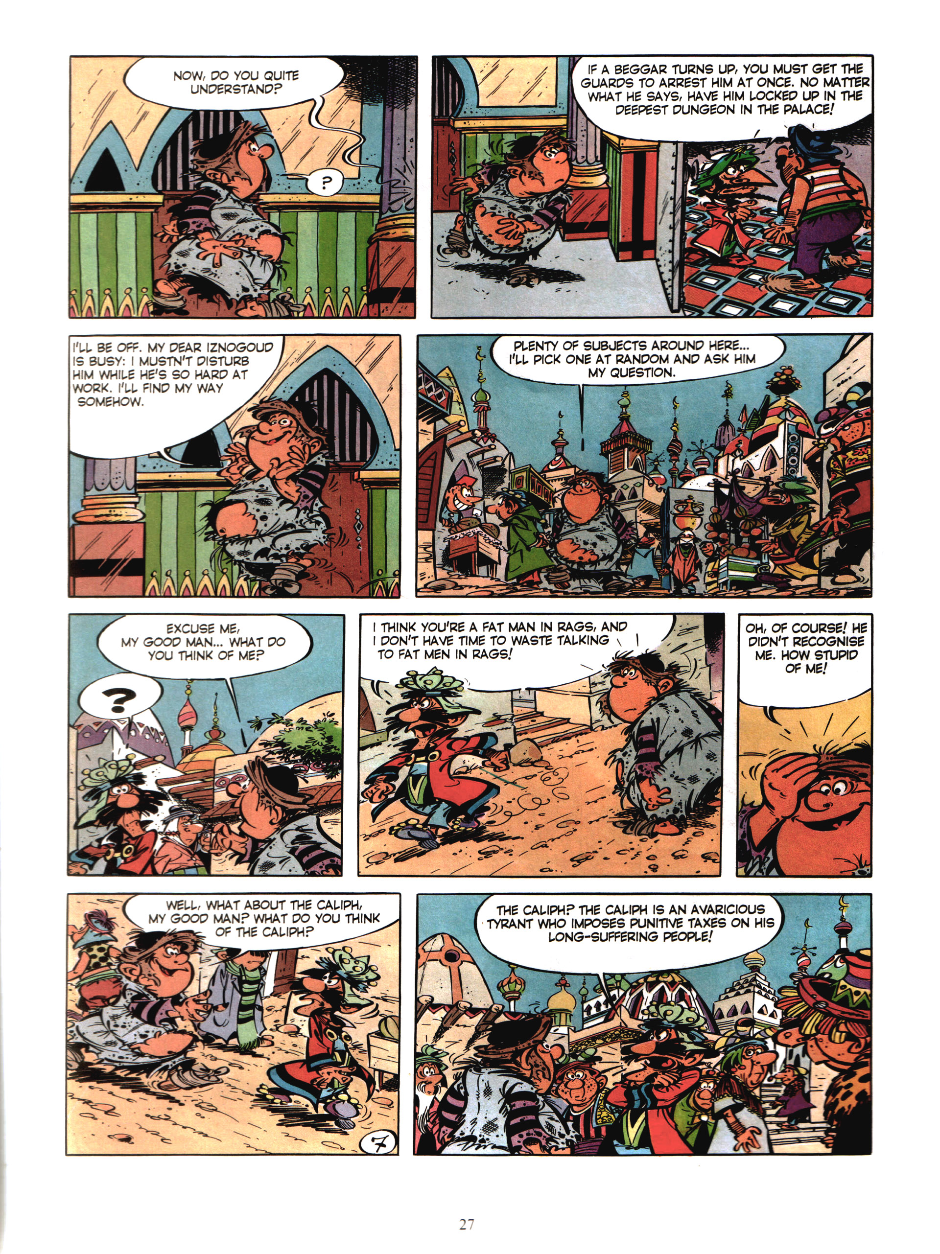 Read online Iznogoud comic -  Issue #6 - 25