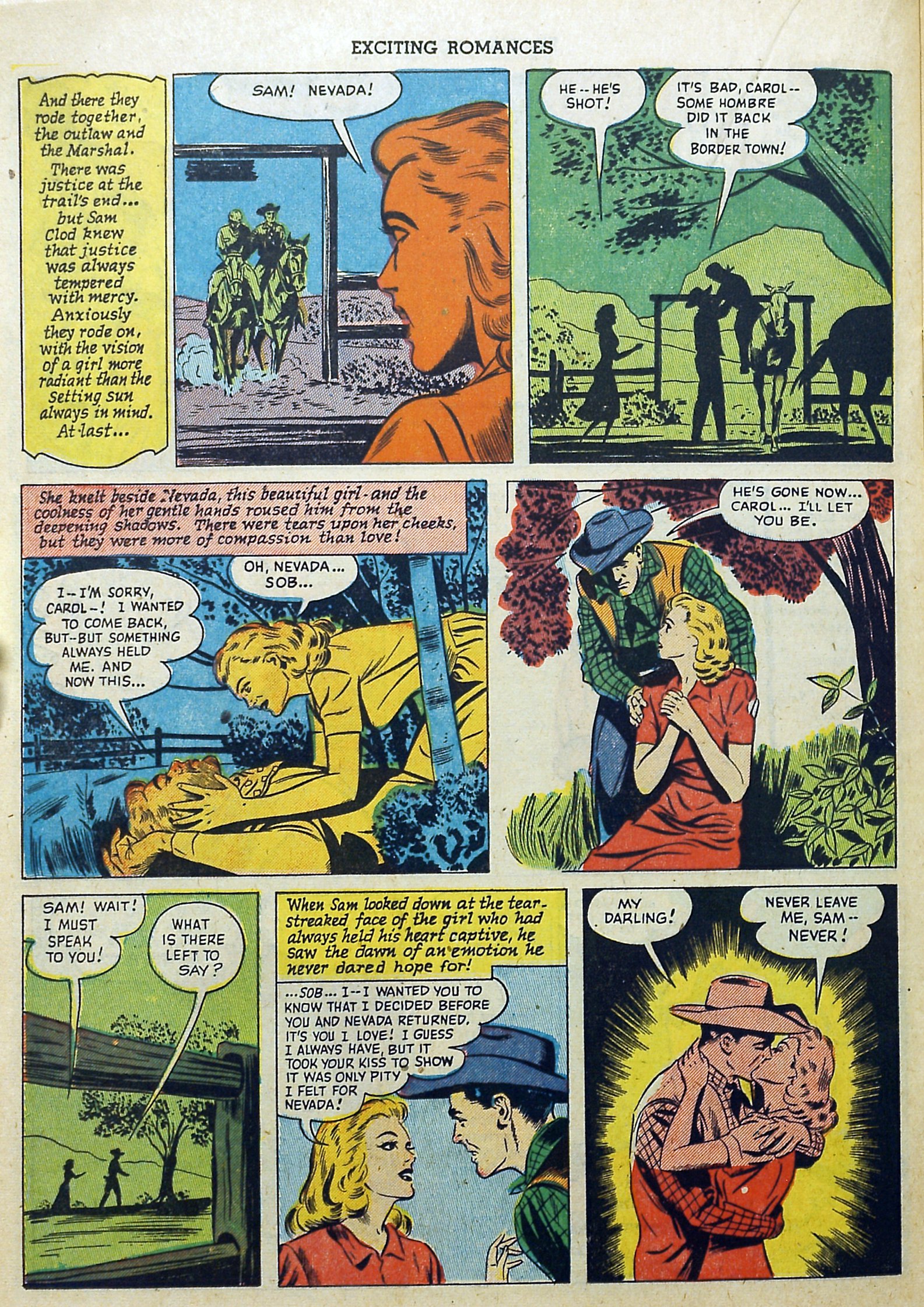 Read online Exciting Romances comic -  Issue #11 - 24