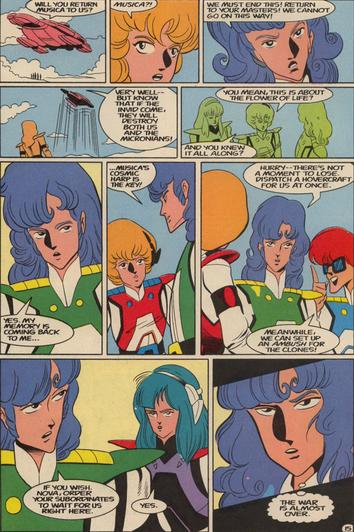 Read online Robotech Masters comic -  Issue #22 - 19