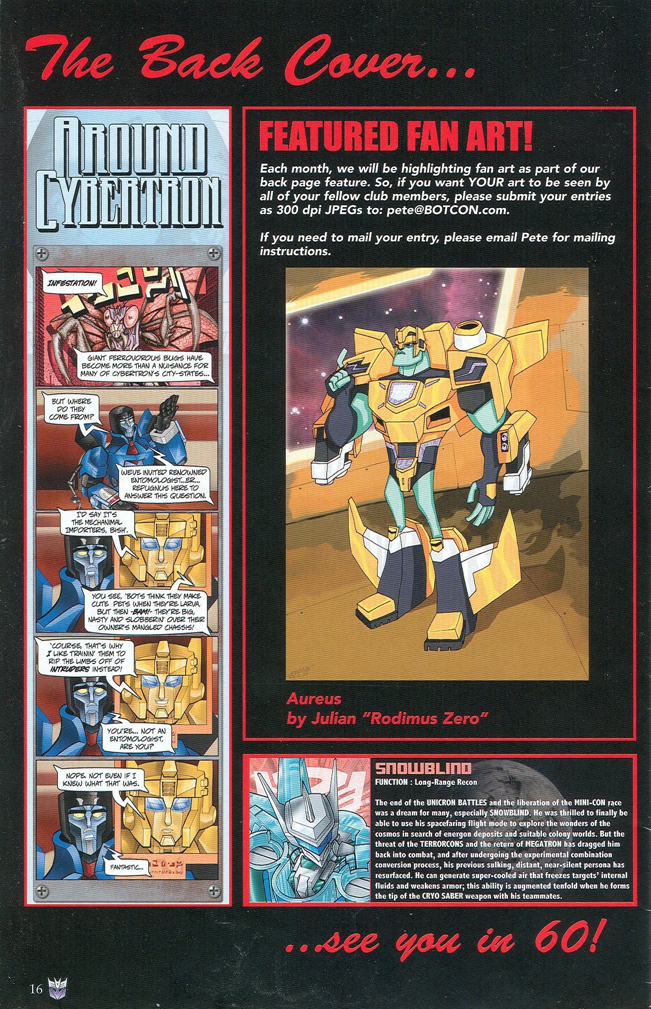 Read online Transformers: Collectors' Club comic -  Issue #32 - 16