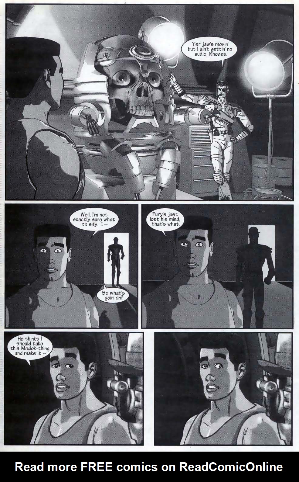 Read online U.S. War Machine comic -  Issue #9 - 2