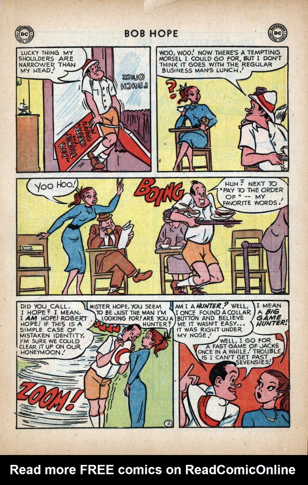 Read online The Adventures of Bob Hope comic -  Issue #16 - 4