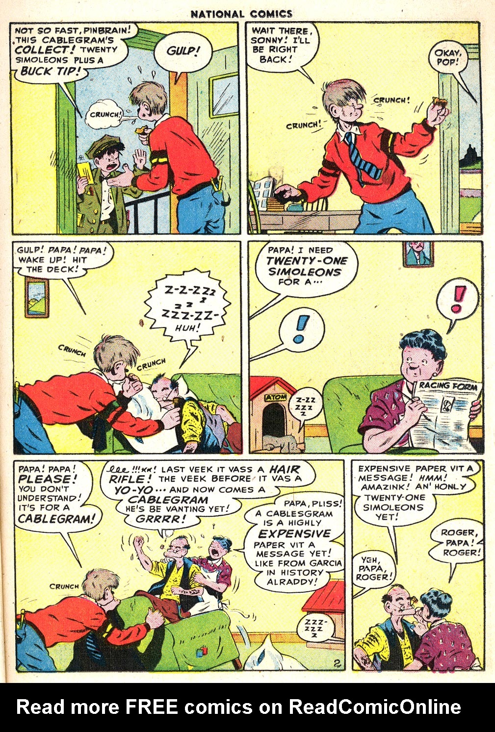 Read online National Comics comic -  Issue #62 - 21