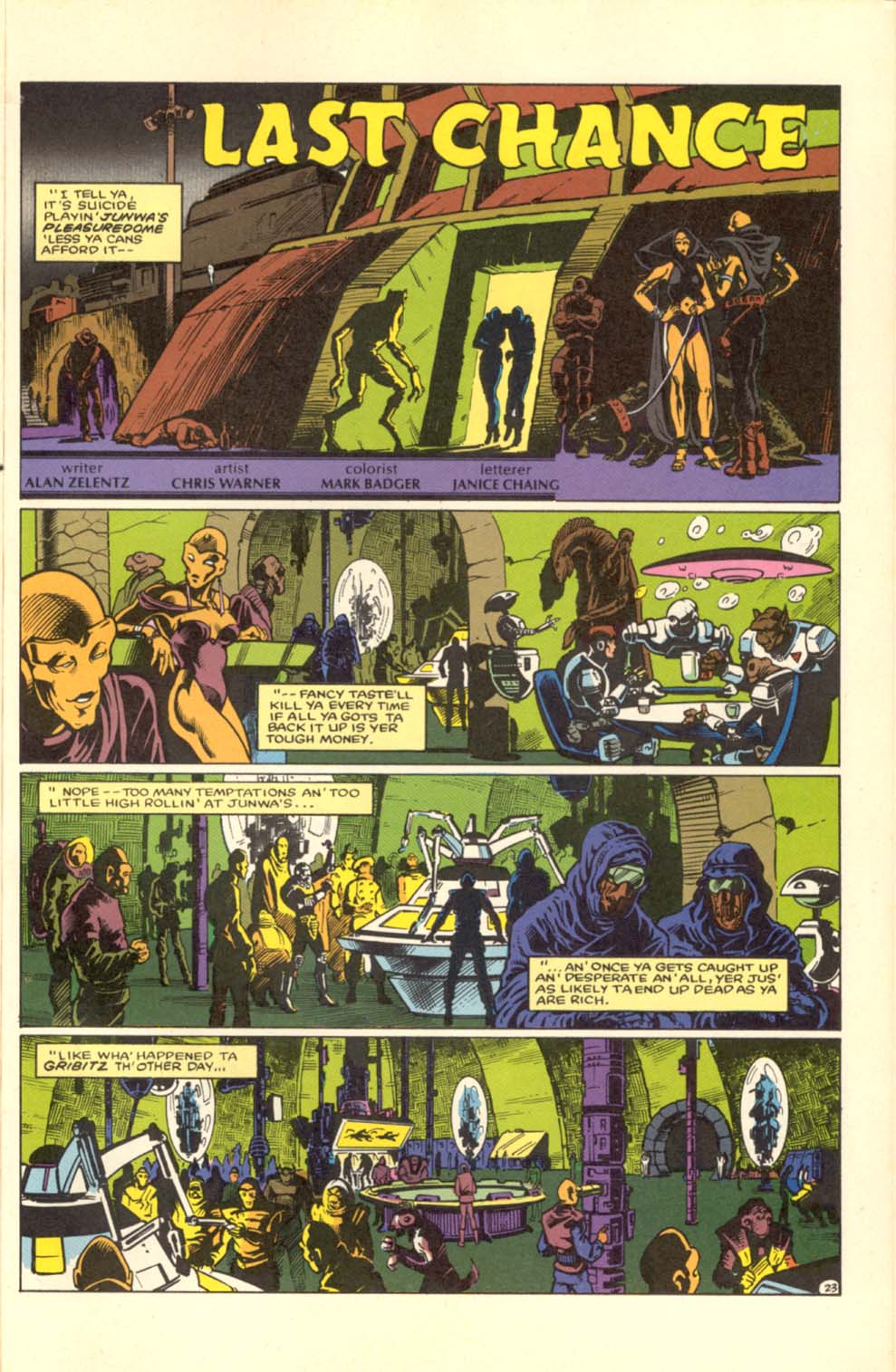Read online Alien Legion comic -  Issue #3 - 25