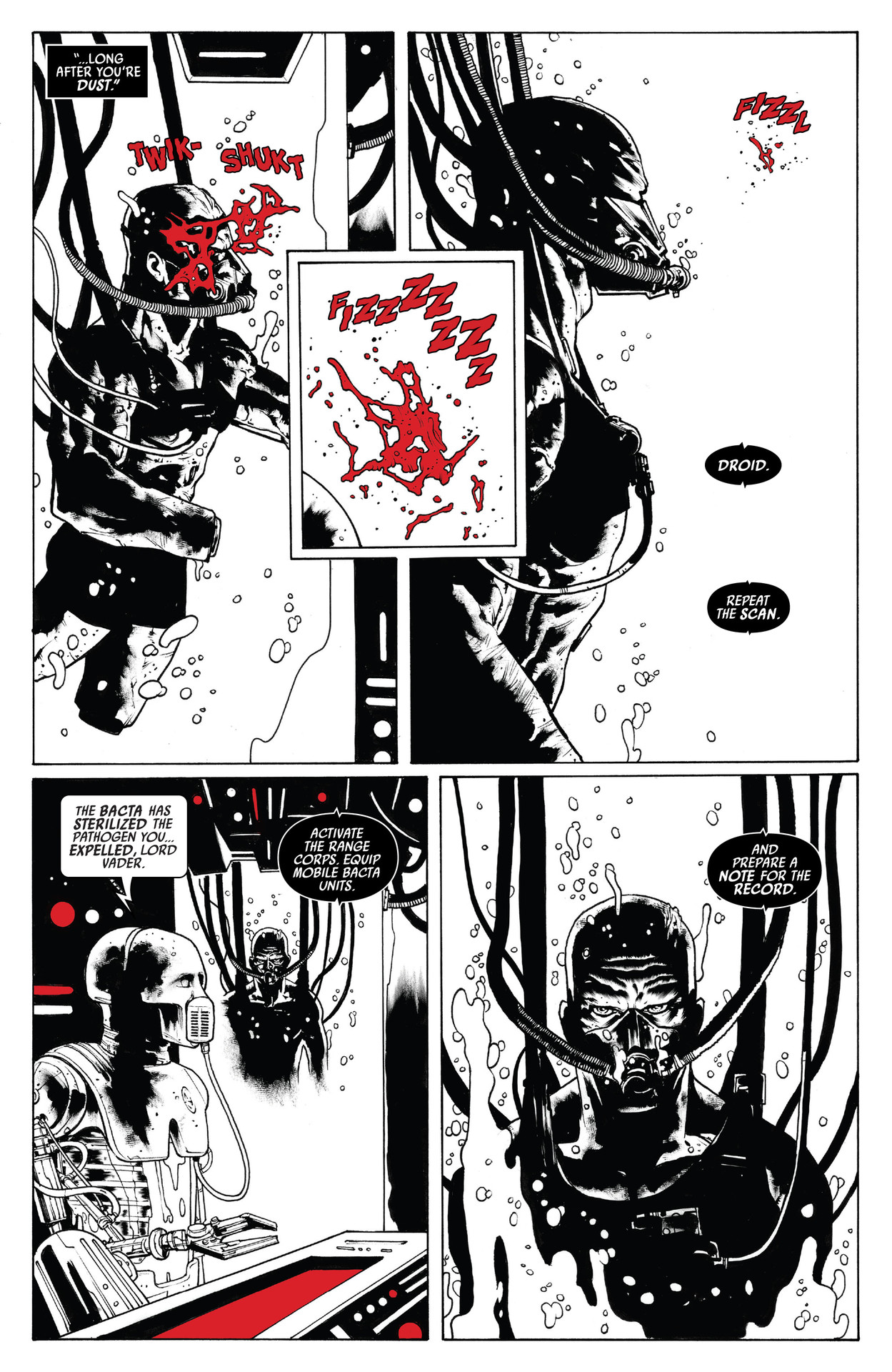 Read online Star Wars: Darth Vader - Black, White & Red comic -  Issue #4 - 19