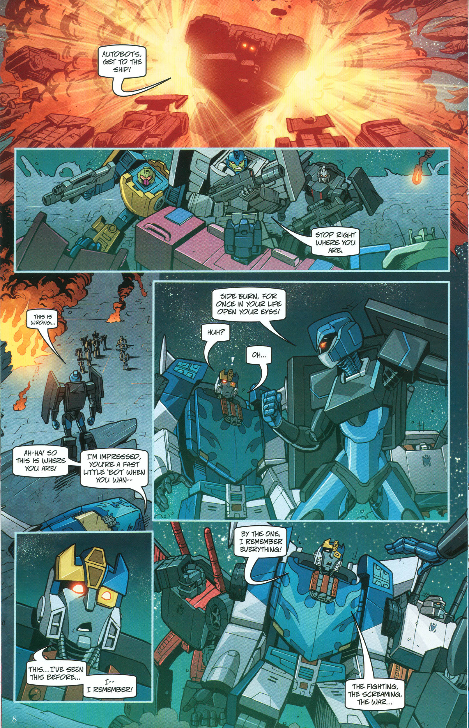 Read online Transformers: Collectors' Club comic -  Issue #48 - 8
