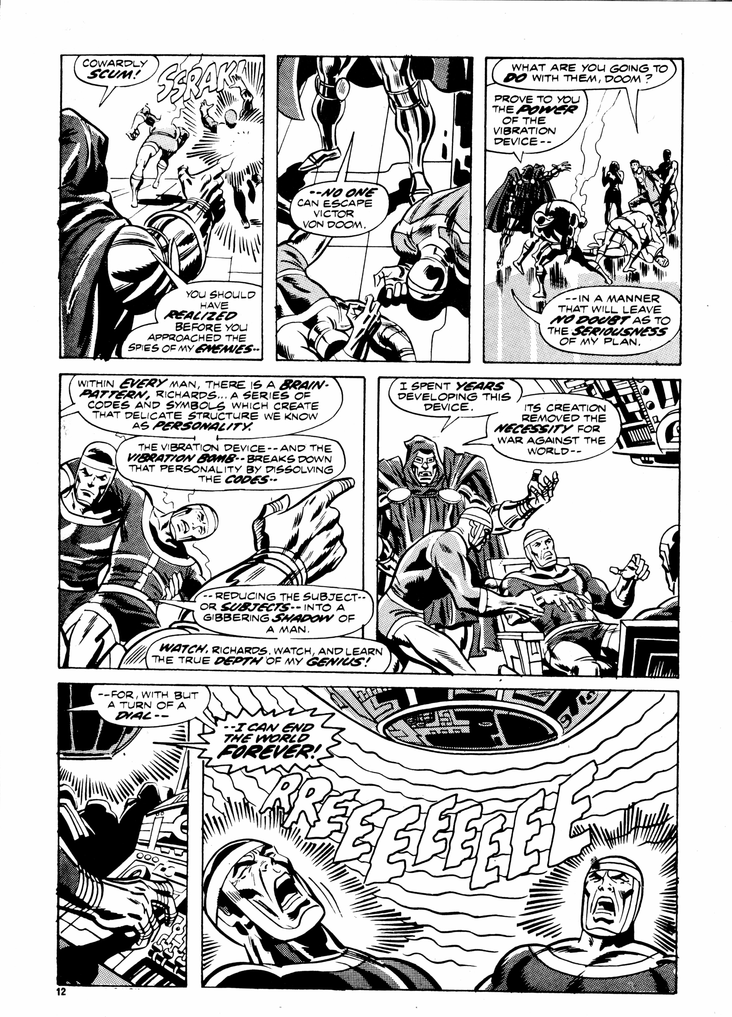 Read online Fantastic Four (1982) comic -  Issue #11 - 11