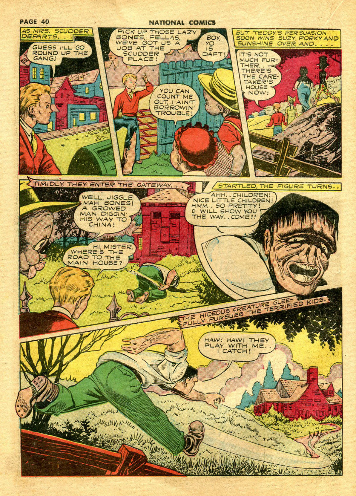 Read online National Comics comic -  Issue #23 - 42