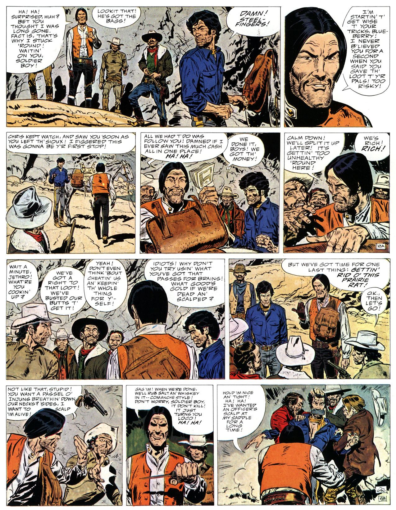 Read online Epic Graphic Novel: Lieutenant Blueberry comic -  Issue #3 - 23