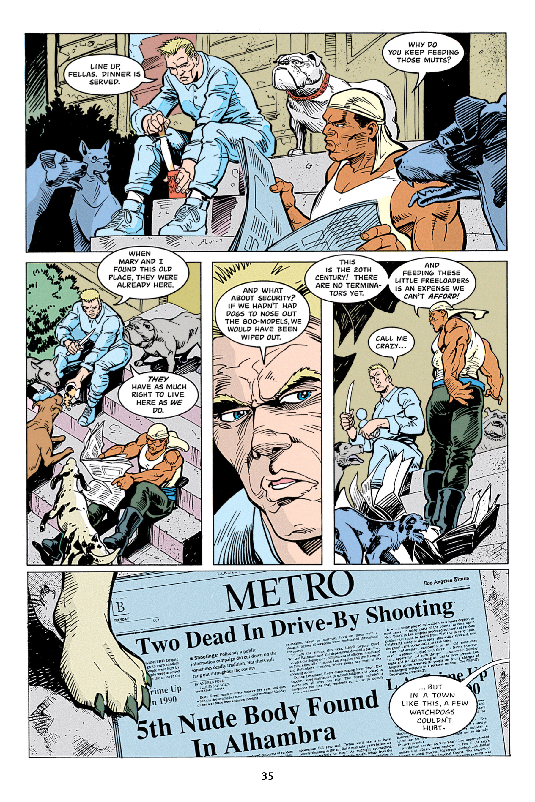 Read online The Terminator Omnibus comic -  Issue # TPB 1 - 34