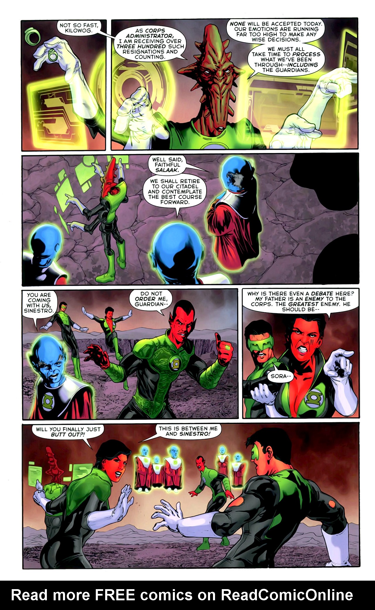 Read online War of the Green Lanterns: Aftermath (2011) comic -  Issue #1 - 13