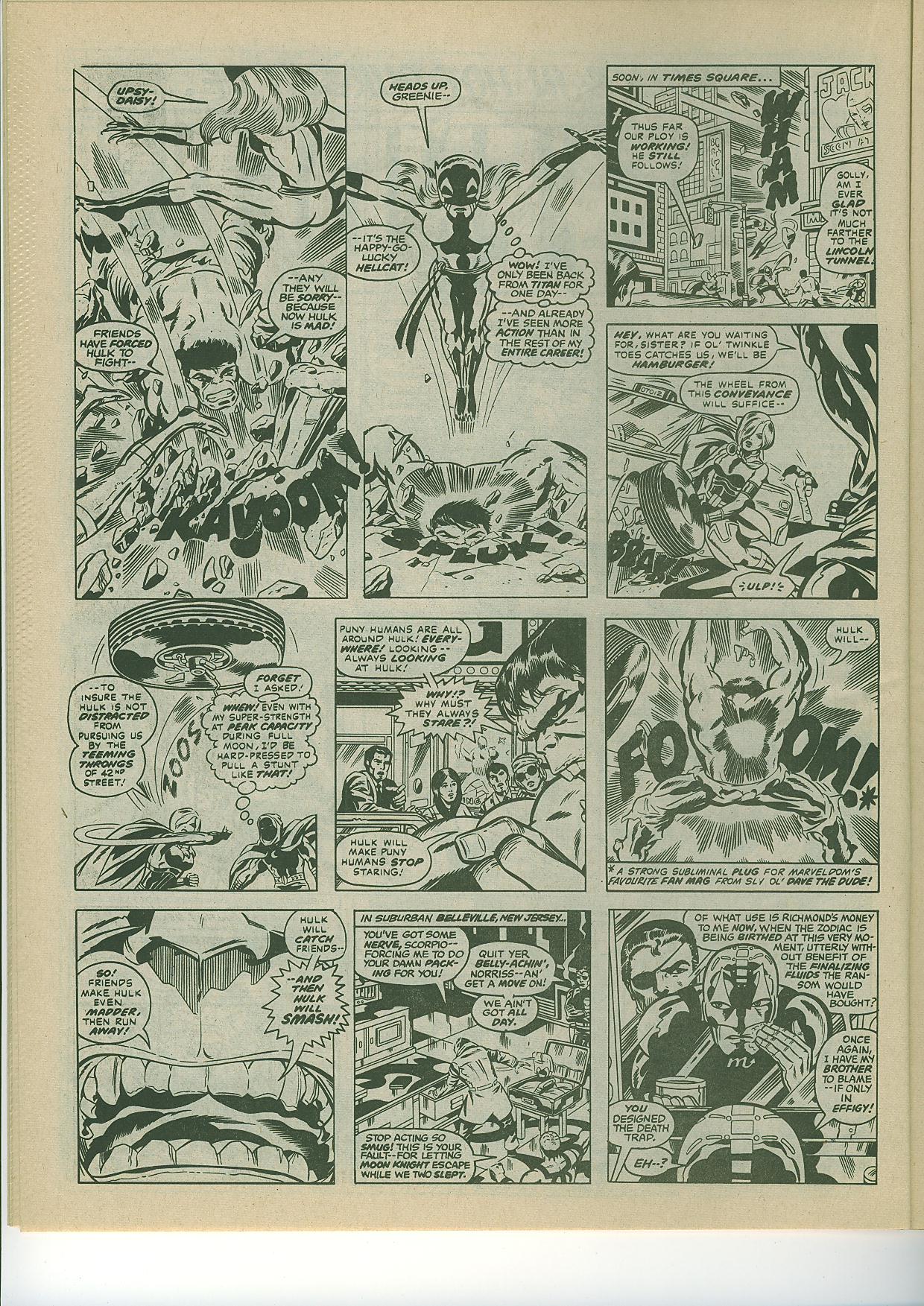 Read online The Incredible Hulk Weekly comic -  Issue #52 - 12